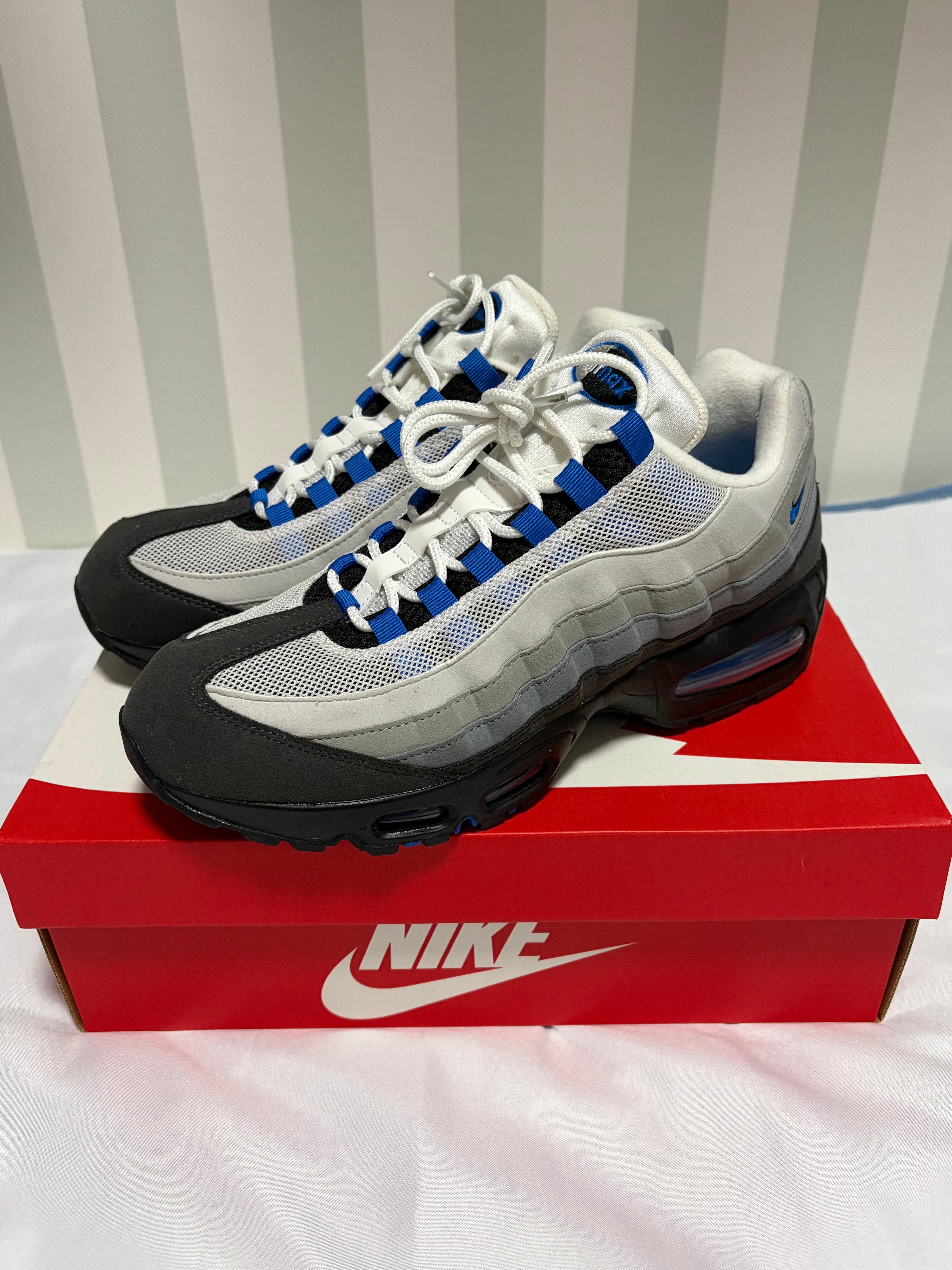 Nike Air Max 95 OG Big Bubble "Cool Grey/Blue Spark"