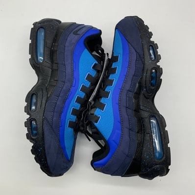 Stash × Nike Air Max 95 "Black and Harbor Blue" (2024)