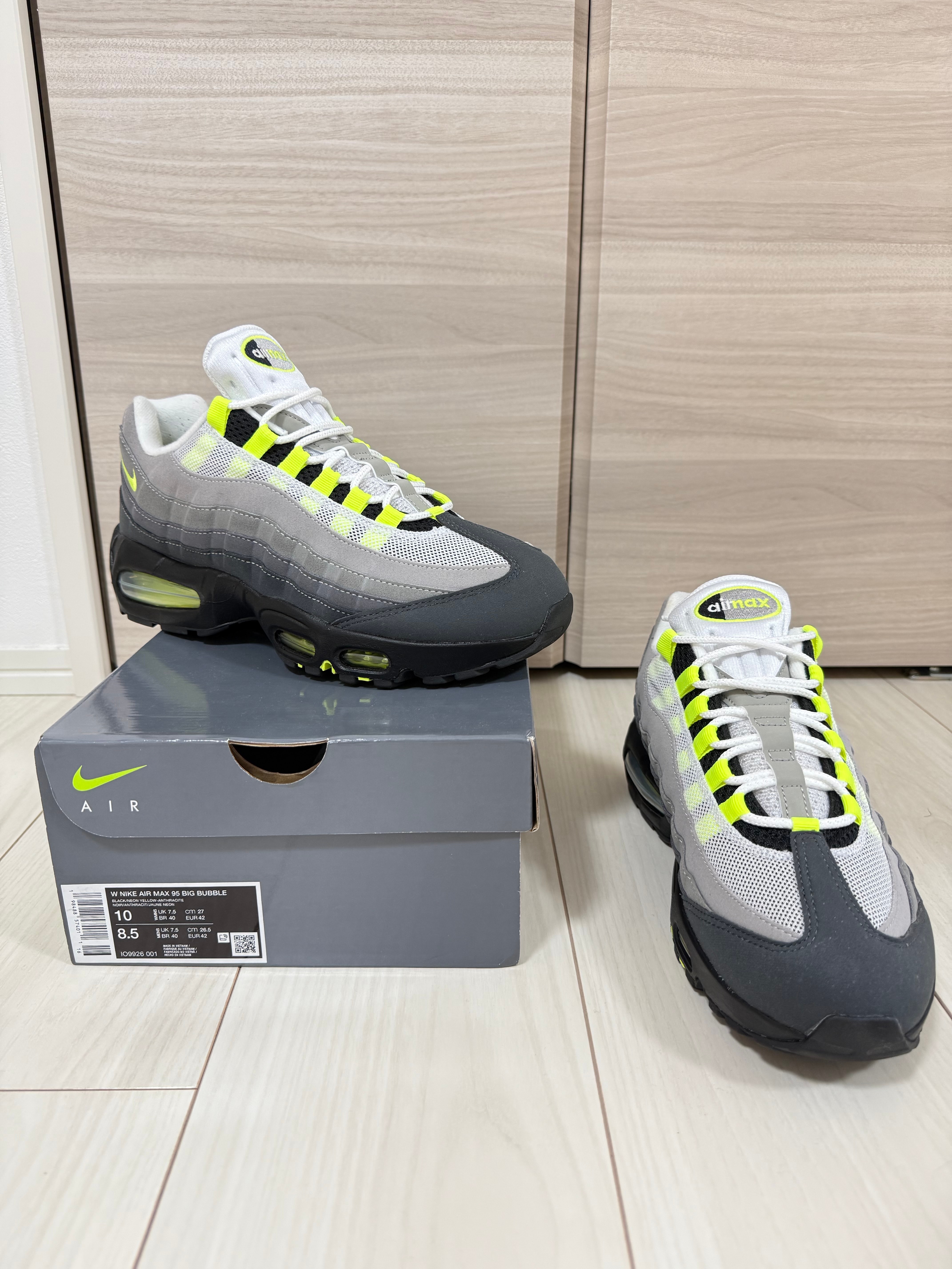 Nike Women's Air Max 95 Big Bubble "Neon Yellow" (2026)