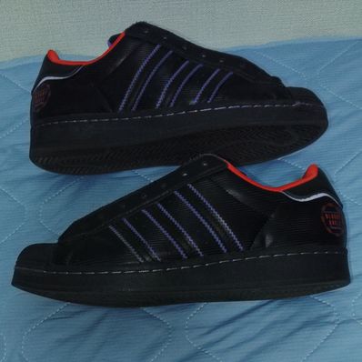 Bloody Angle × adidas Superstar Laceless "Core Black/Red"