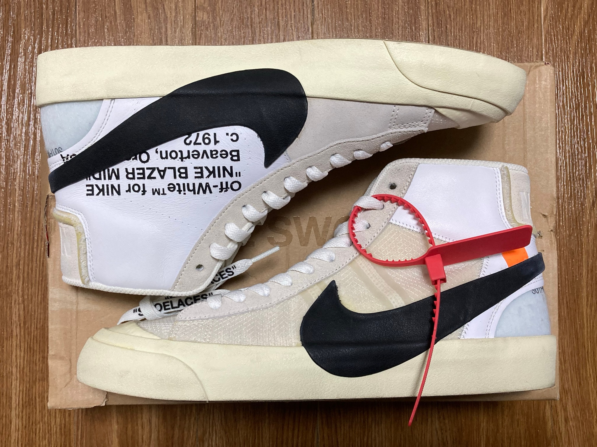 Off-White × Nike The Ten Blazer Mid "White"