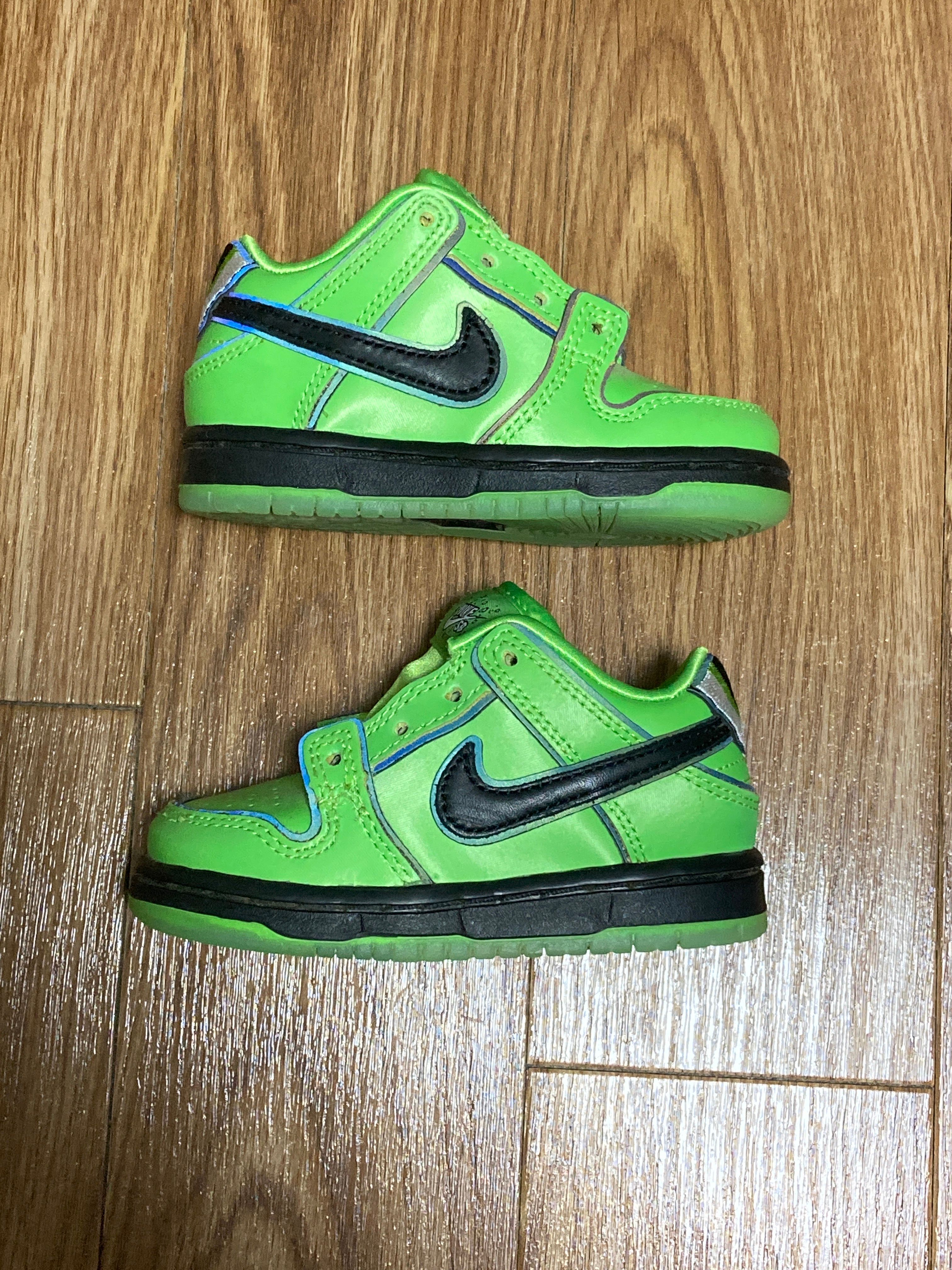 The Powerpuff Girls × Nike SB TD Dunk Low Pro QS "Buttercup"