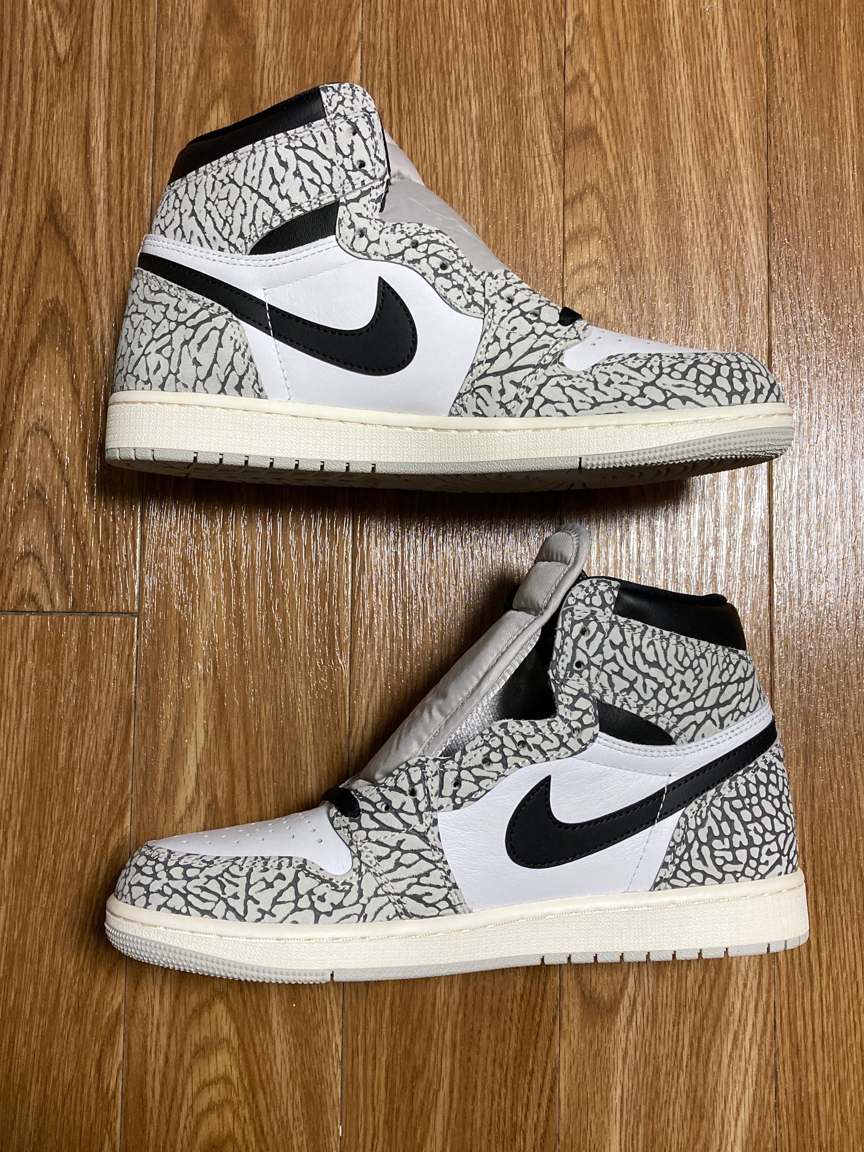 Nike Air Jordan 1 High OG "White Cement/Safari"