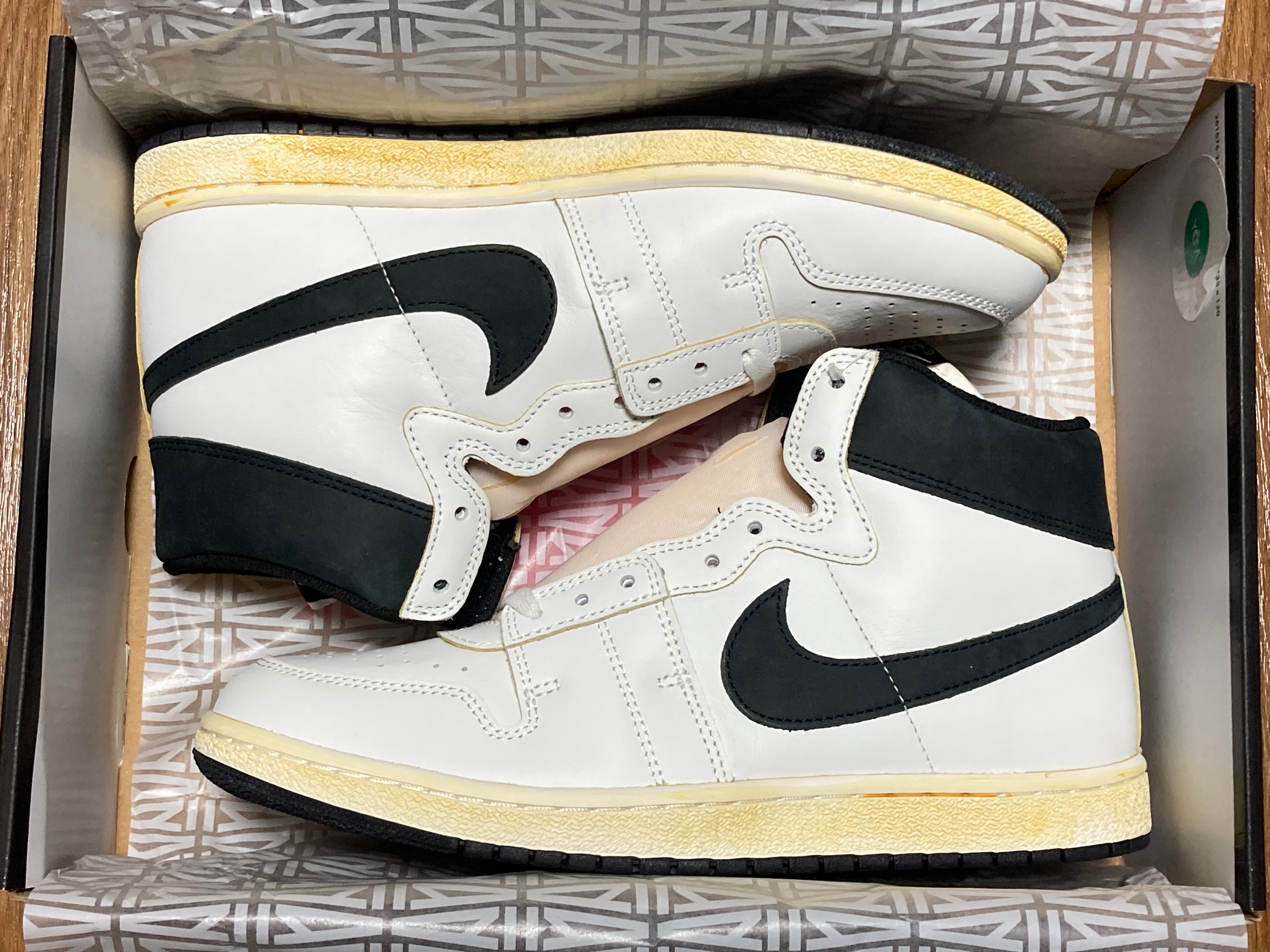 A Ma Maniere × Nike Jordan Air Ship SP "Summit White/Black"