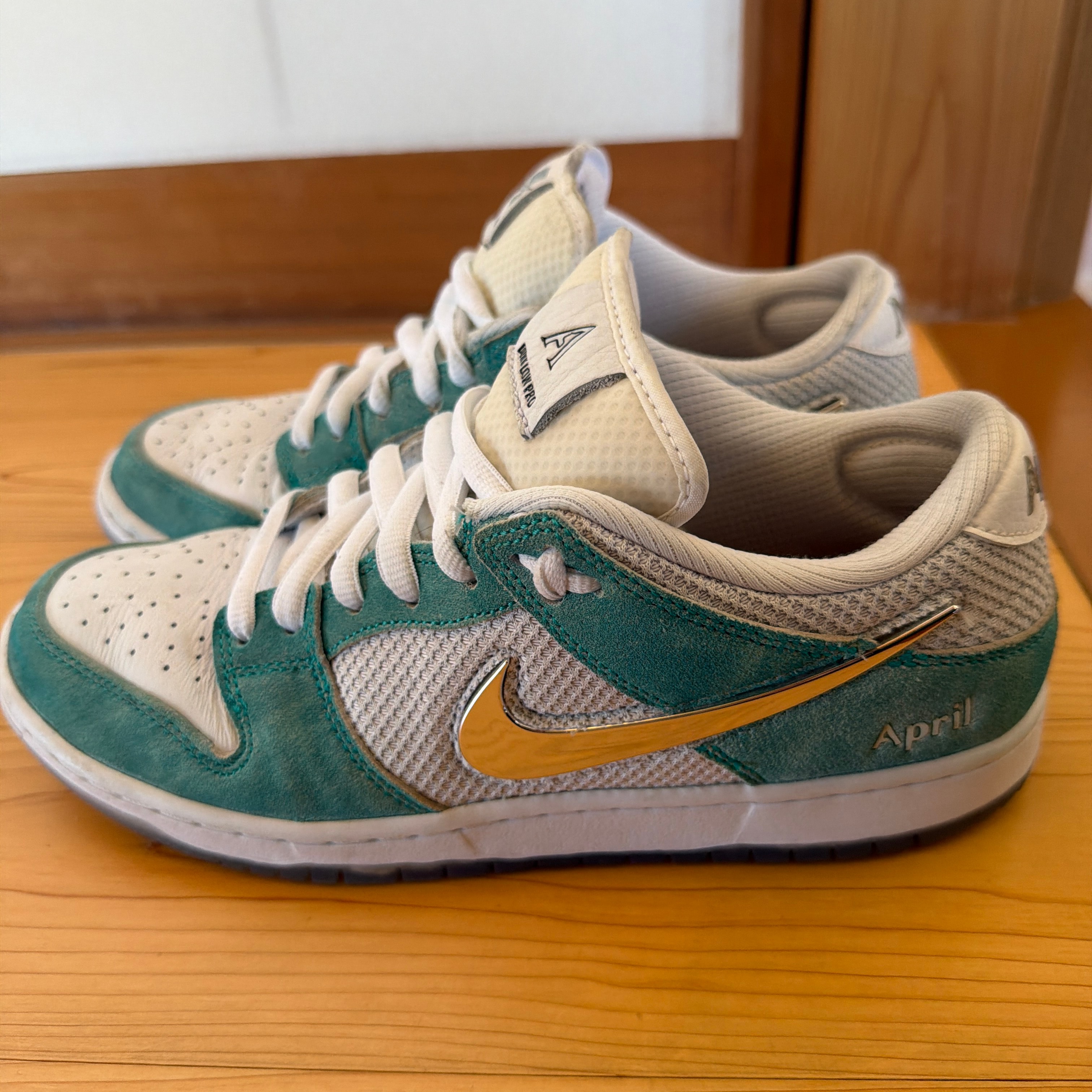 APRIL SKATEBOARDS × Nike SB Dunk Low Pro QS "White and Multi-Color"