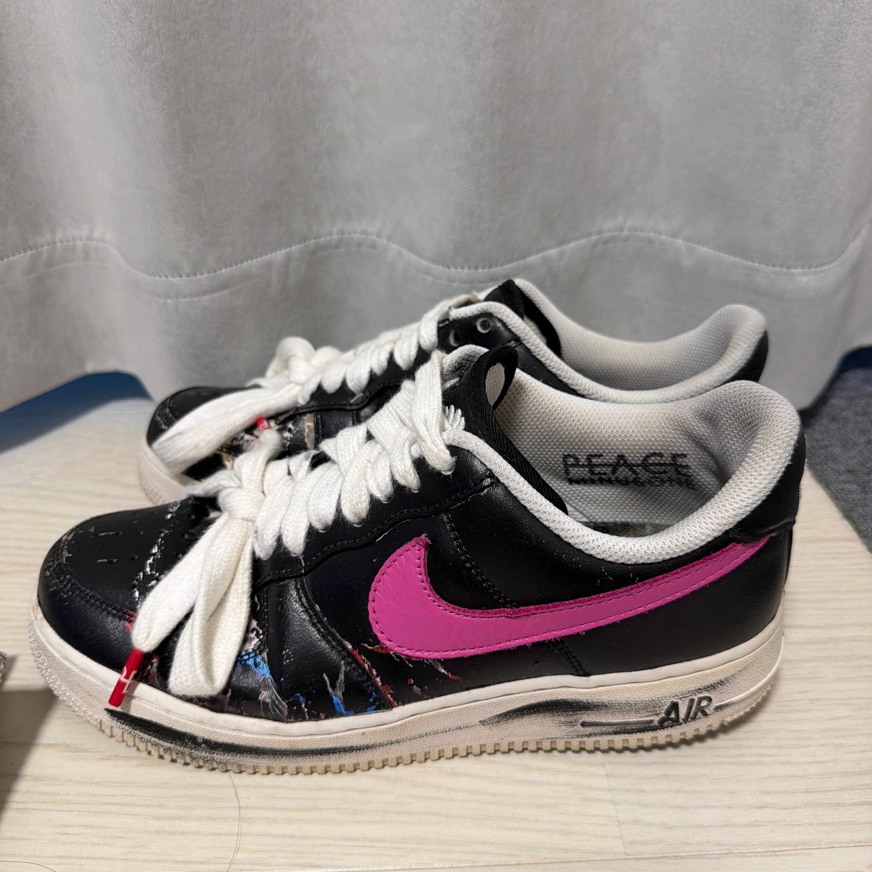 PEACEMINUSONE × Nike Air Force 1 Low '07 Para-Noise 3.0 "Black and Multi-Color" / G-DRAGON