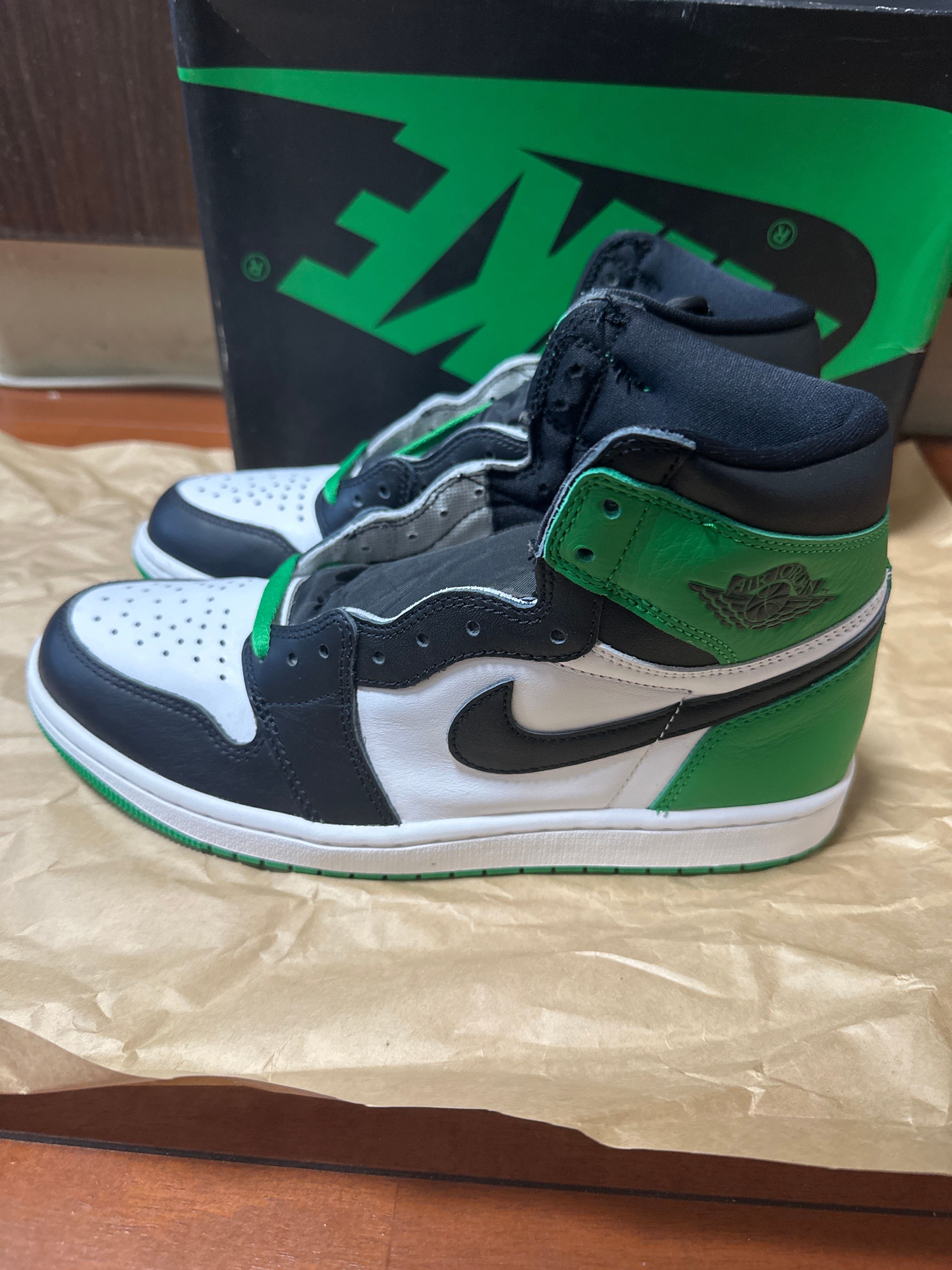 Nike Air Jordan 1 Retro High OG "Celtics/Black and Lucky Green" (2023)