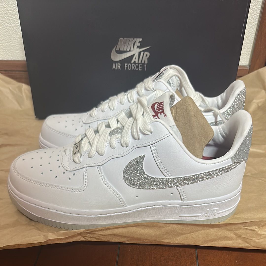 Nike Women's Air Force 1 '07 LX "White/Cool Grey/Multi Color"