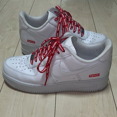 Supreme × Nike Air Force 1 Low "White"