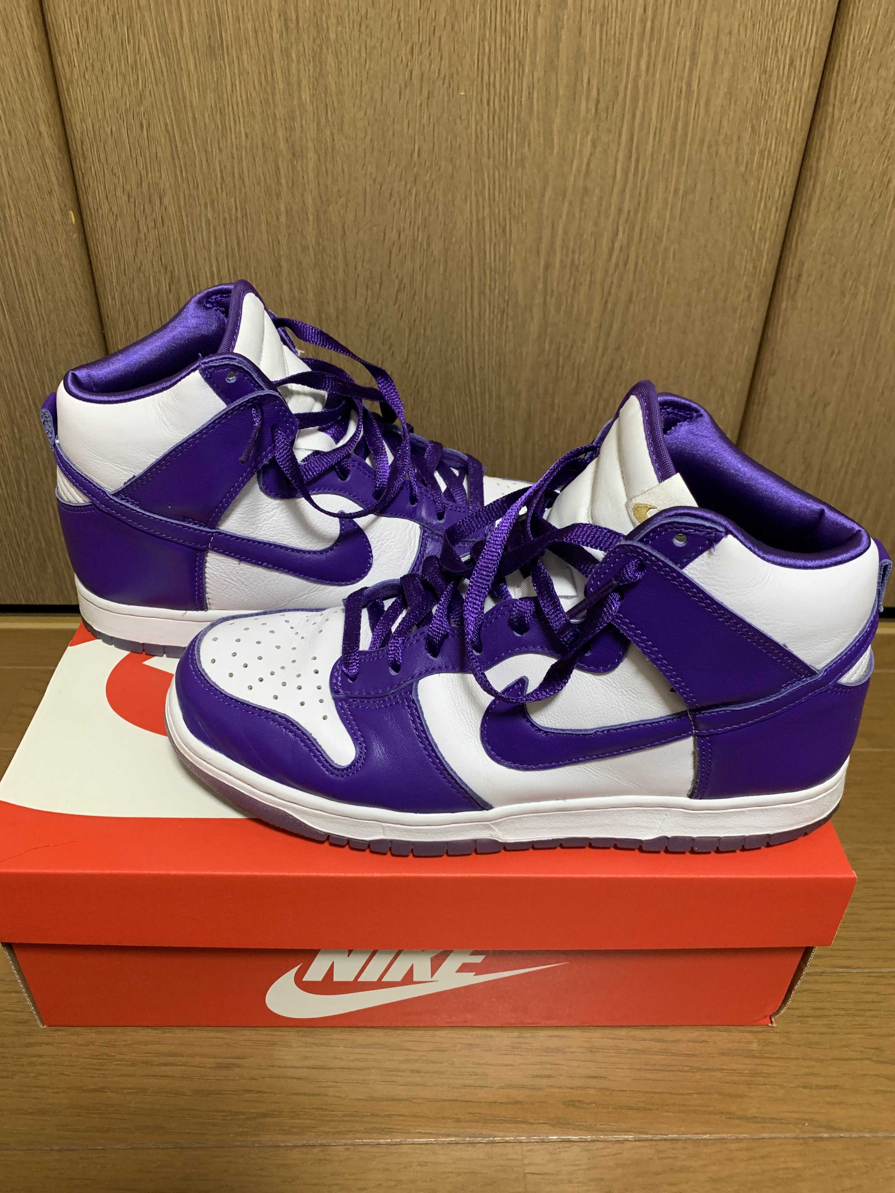 NIKE DUNK HIGH Women's "VARSITY PURPLE"
