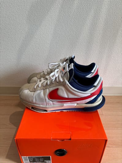 sacai × Nike Zoom Cortez "White and University Red"