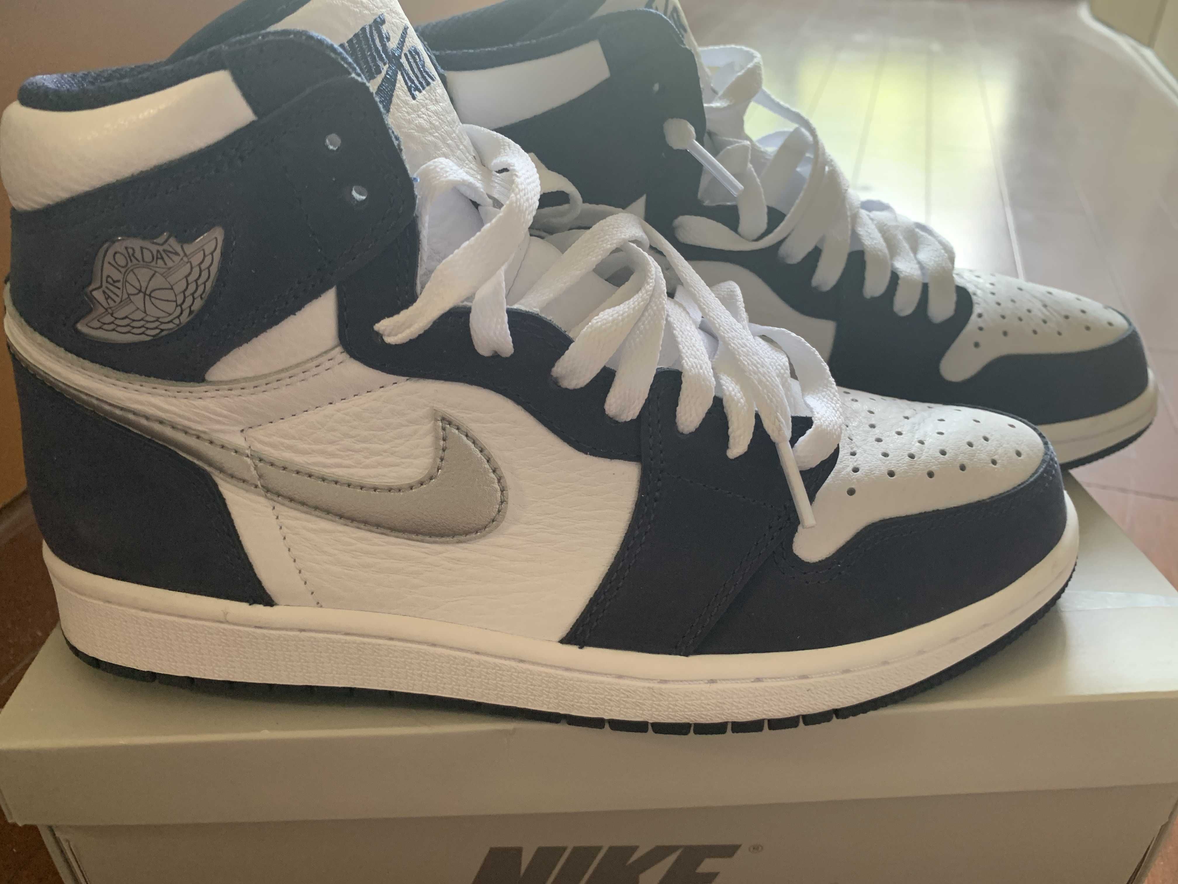 Nike Air Jordan 1 High OG CO.JP "White/Midnight Navy" (2020)(ブリーフケースなし)