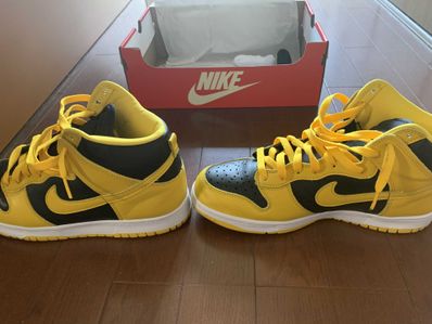 Nike Dunk High "Black/Varsity Maize"