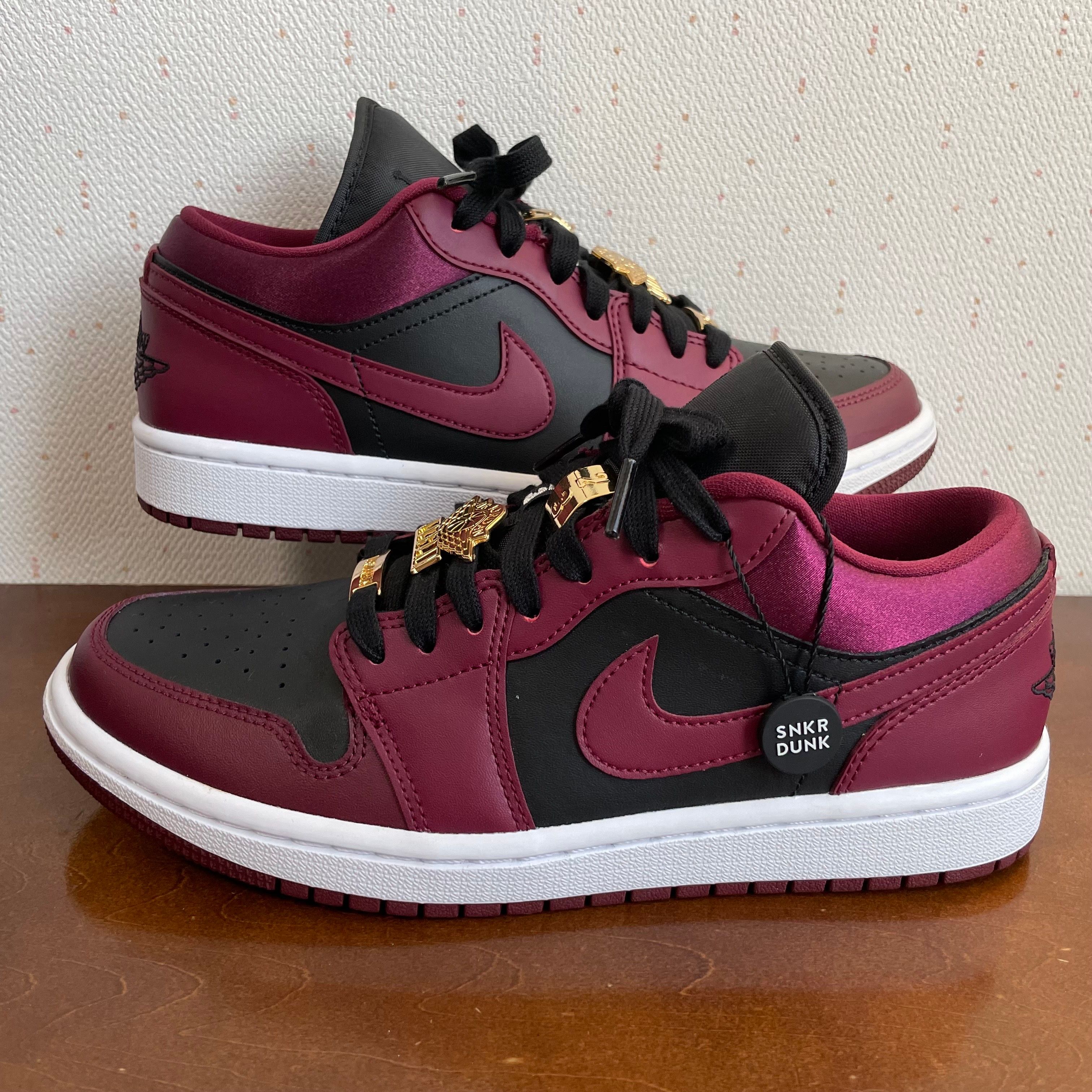 NIKE Women's AIR JORDAN 1 LOW "DARK BEETROOT"