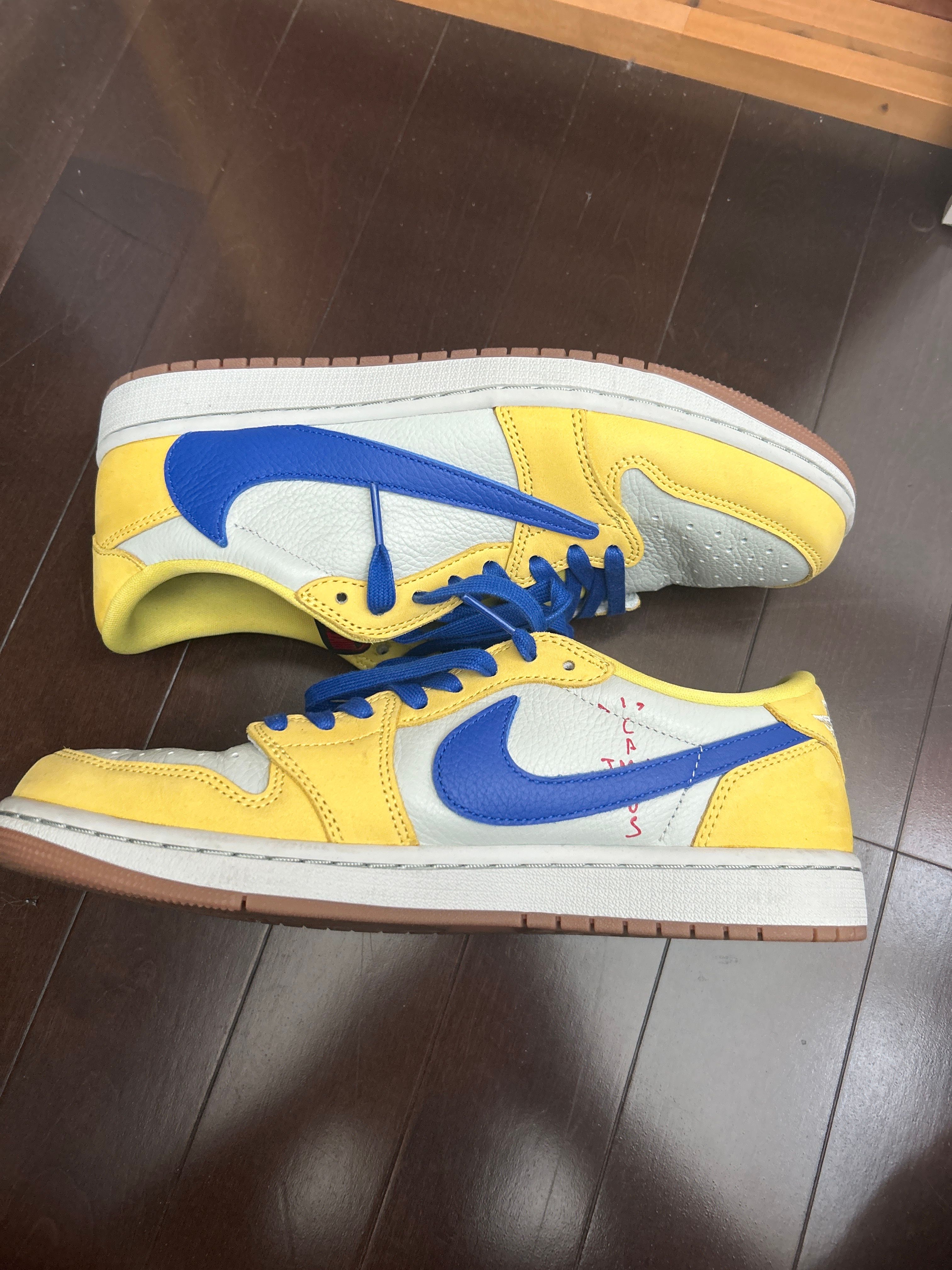 Travis Scott × Nike Women's Air Jordan 1 Retro Low OG "Canary"