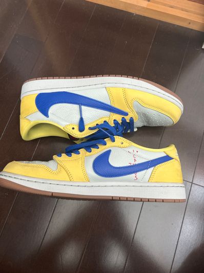 Travis Scott × Nike Women's Air Jordan 1 Retro Low OG "Canary"