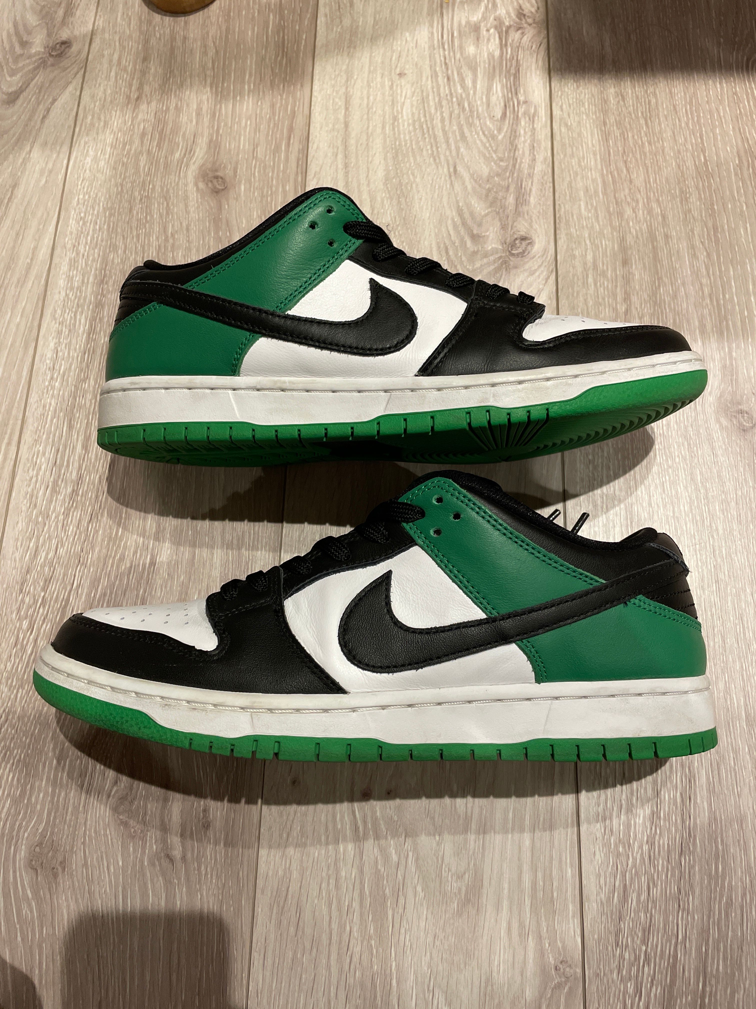 Nike SB Dunk Low Pro "Black and Classic Green"