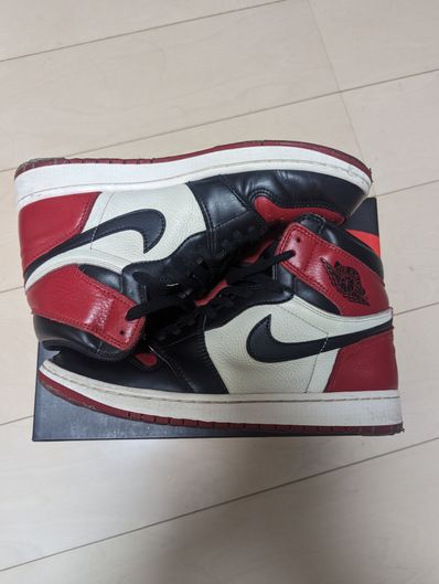 Nike Air Jordan 1 Retro High OG "Bred Toe"