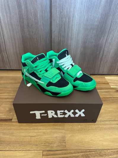 Travis Scott × Nike Jordan Jumpman Jack CJ1 T-Rexx "Green Spark"