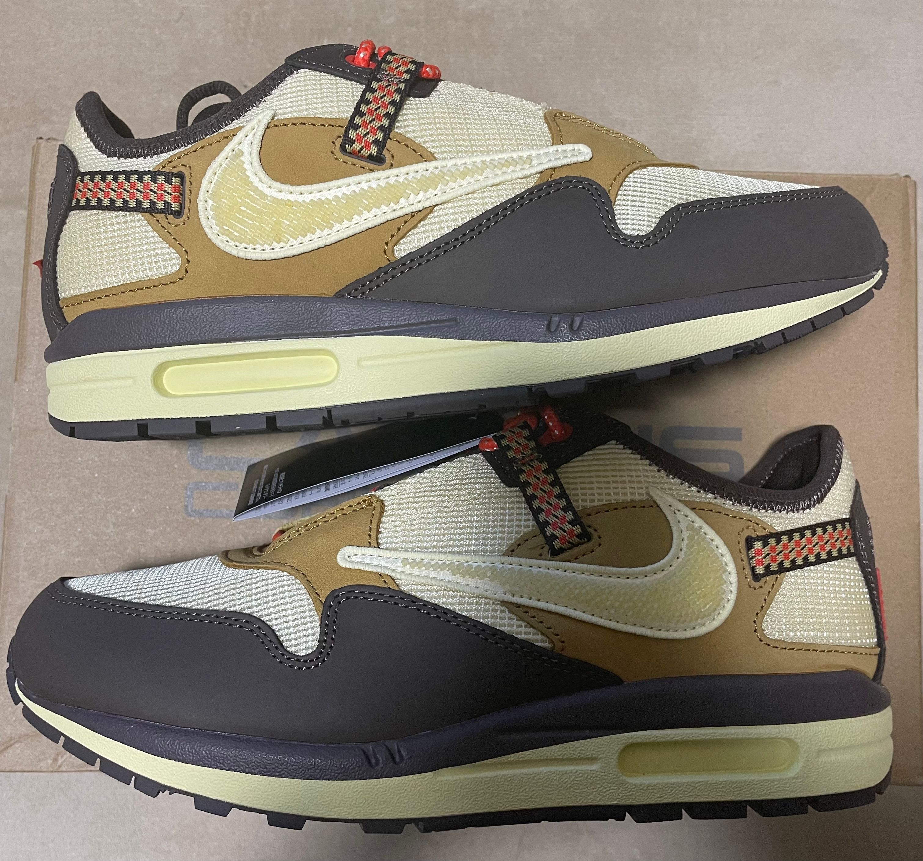 Travis Scott × Nike Air Max 1 "CACT.US Brown"