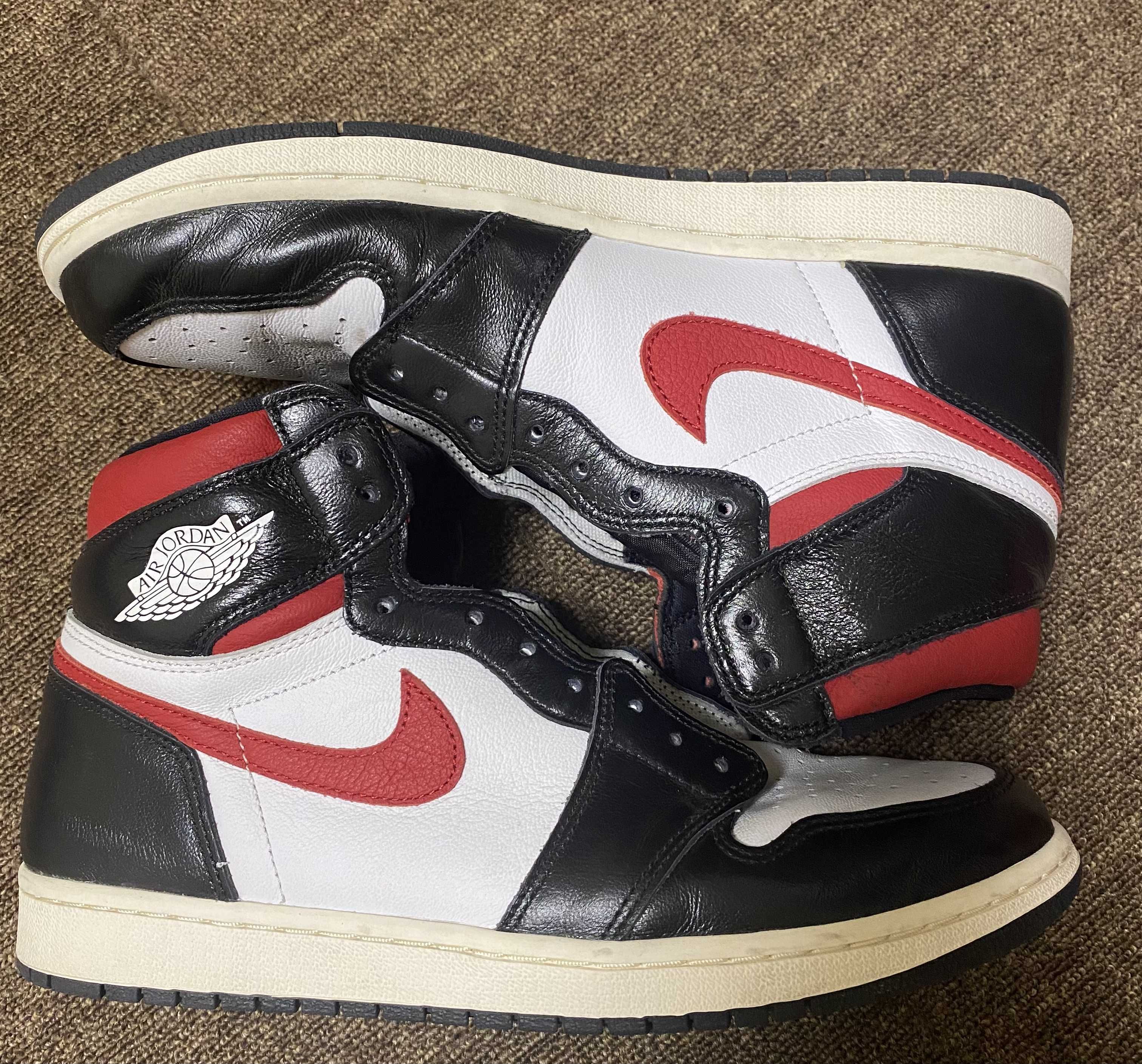 Nike Air Jordan 1 Retro High "Black/White/Sail/Gym Red"