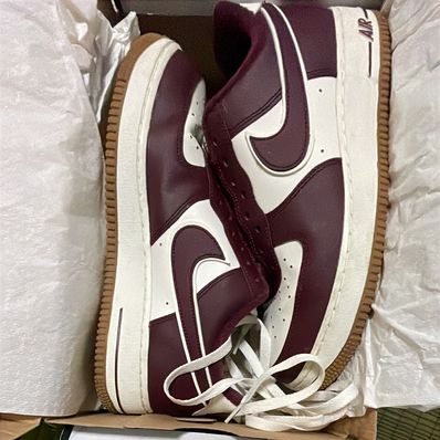 Nike Air Force 1 Low College Pack "Burgundy/White"