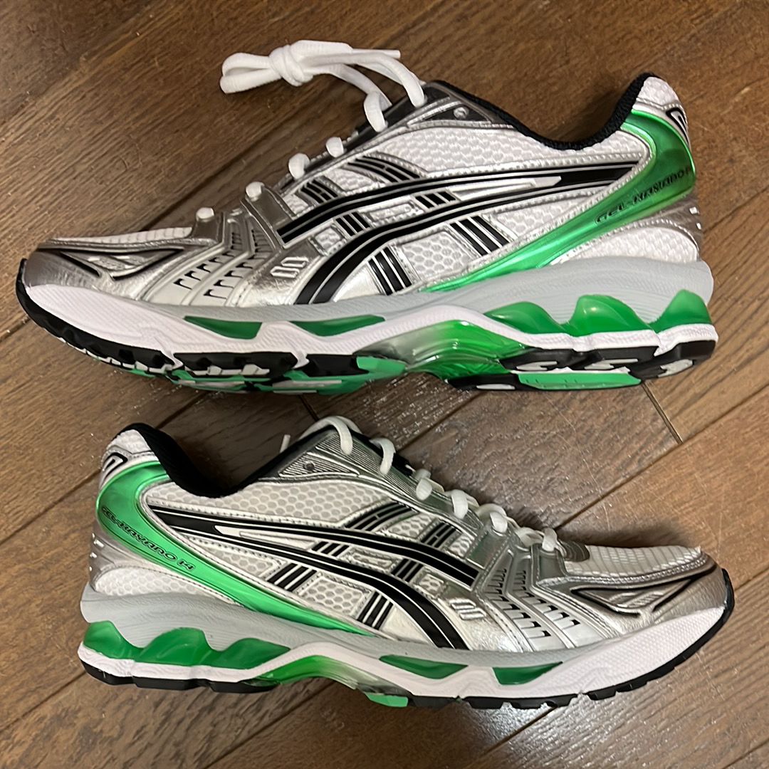Asics Gel-Kayano 14 "White/Malachite Green"