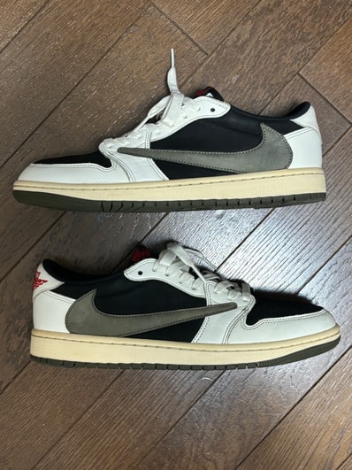 Travis Scott × Nike Women's Air Jordan 1 Low OG "Medium Olive"