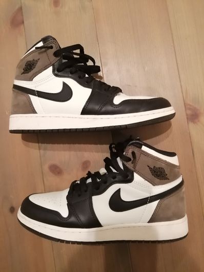 Nike GS Air Jordan 1 High OG "Sail/Dark Mocha/Black"