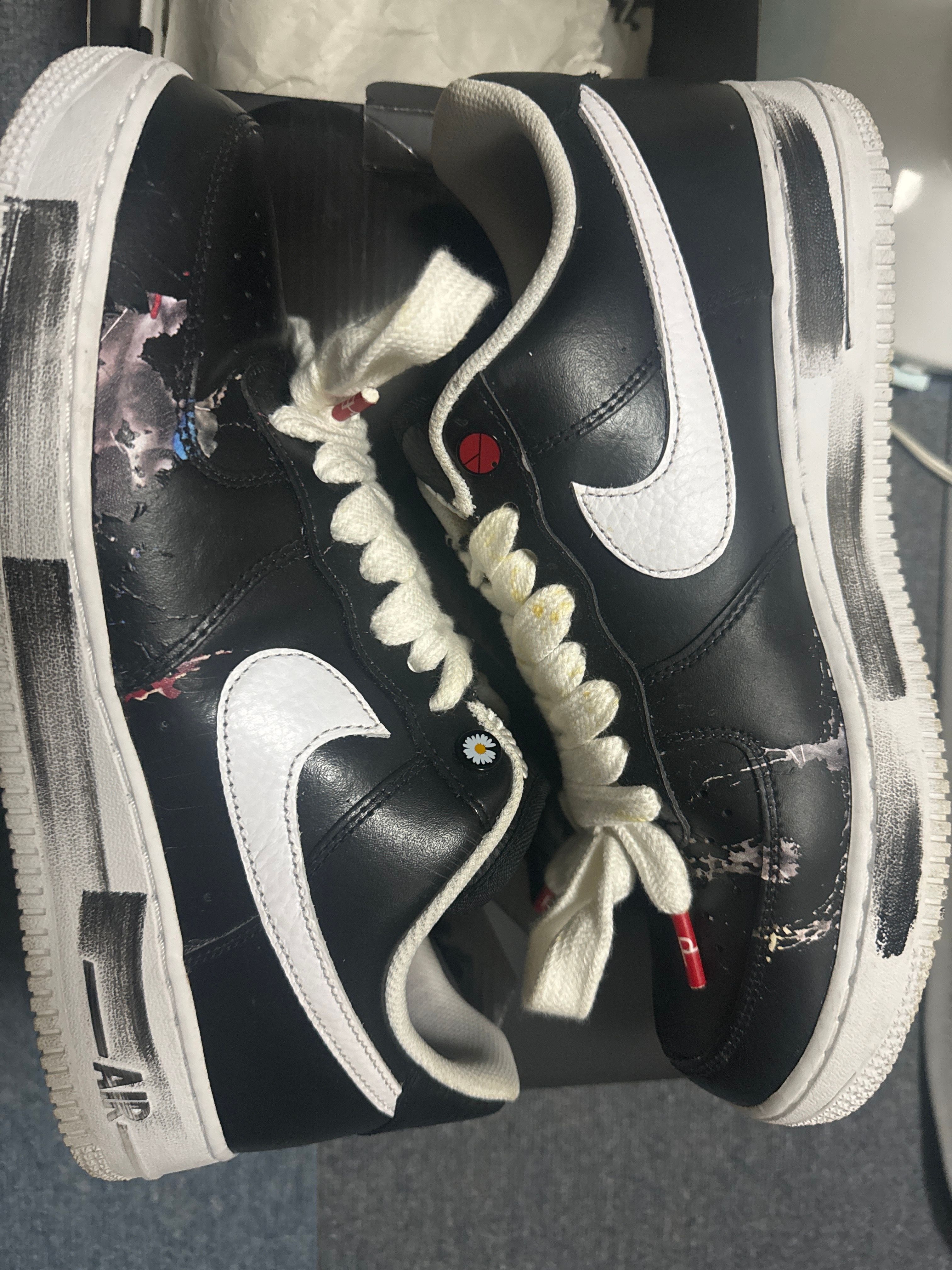 PEACEMINUSONE × Nike Air Force 1 Low Para Noise "Black" / G-DRAGON