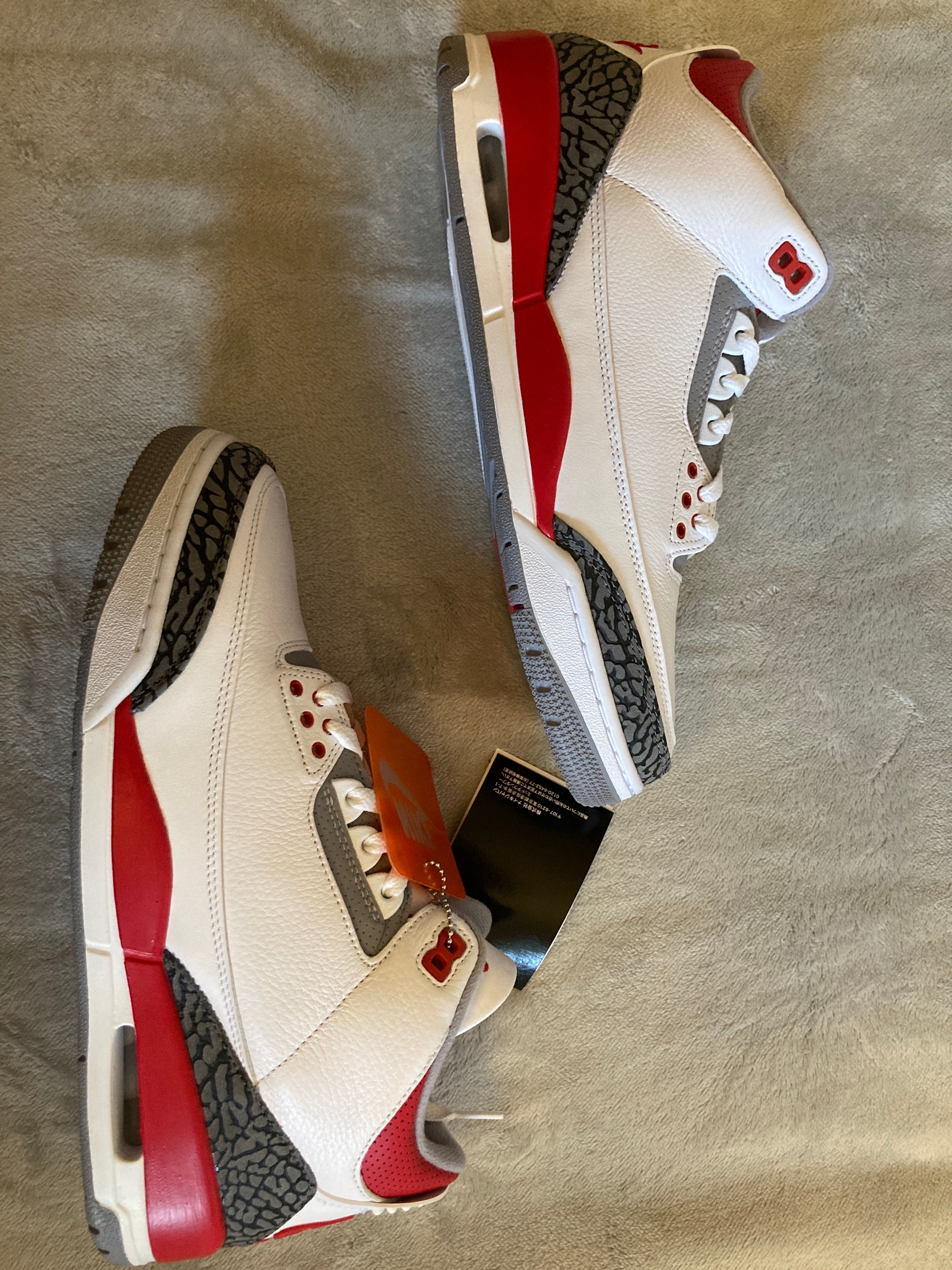 Nike Air Jordan 3 Retro OG "Fire Red" (2022)