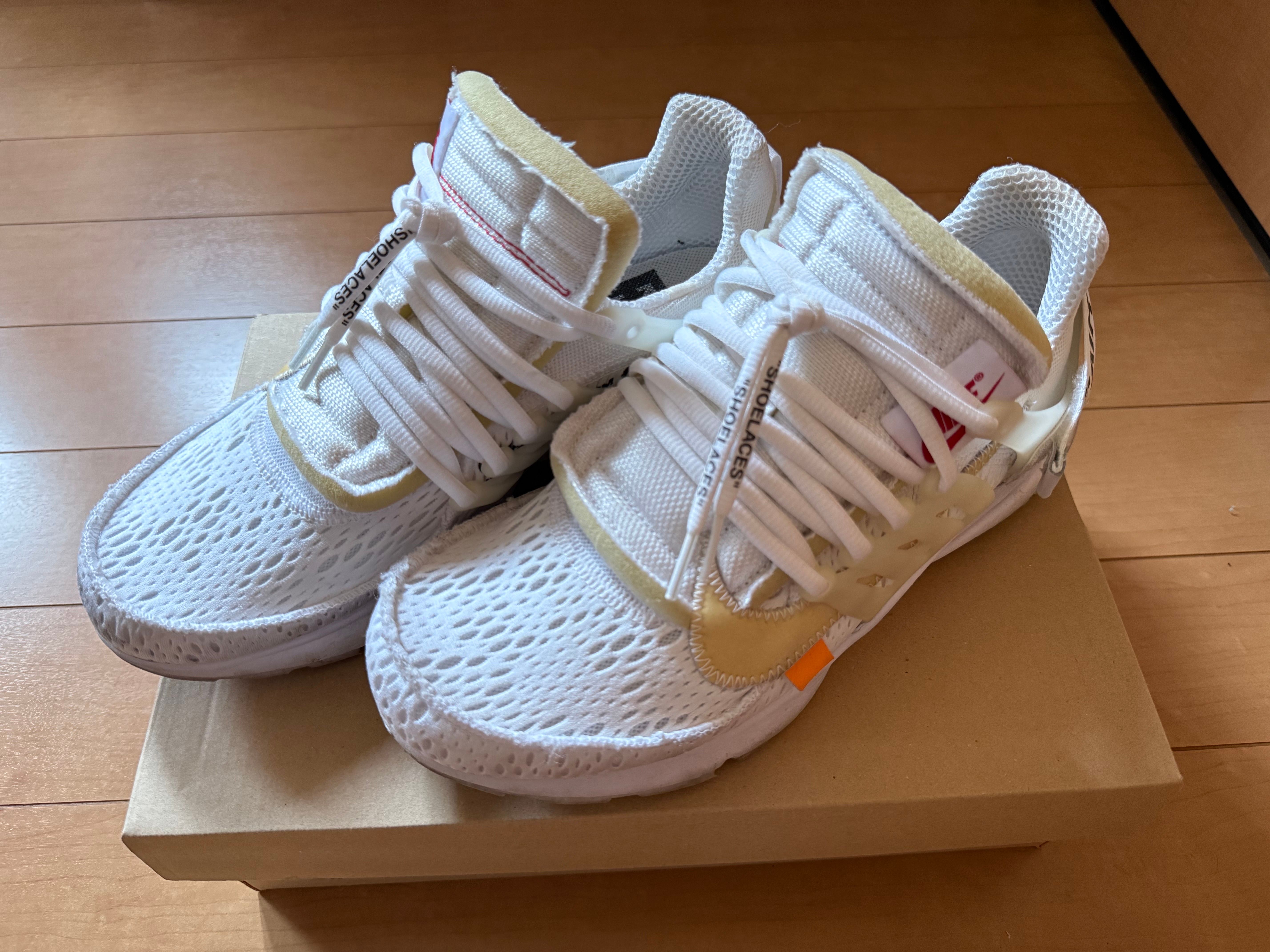 Off-White × Nike Air Presto "White/Black/Cone"