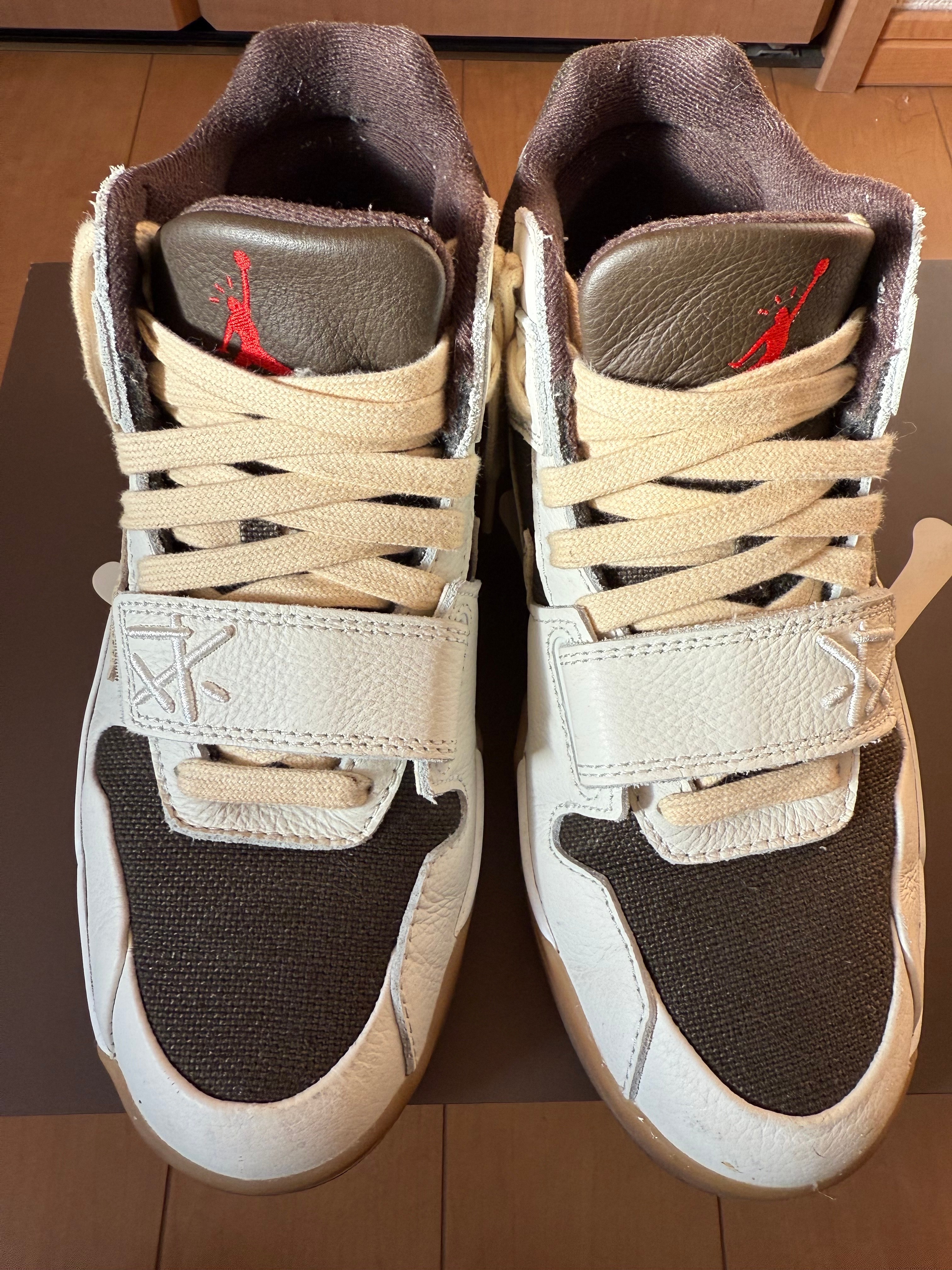 Travis Scott × Nike Jordan Jumpman Jack TR "Sail and Dark Mocha"