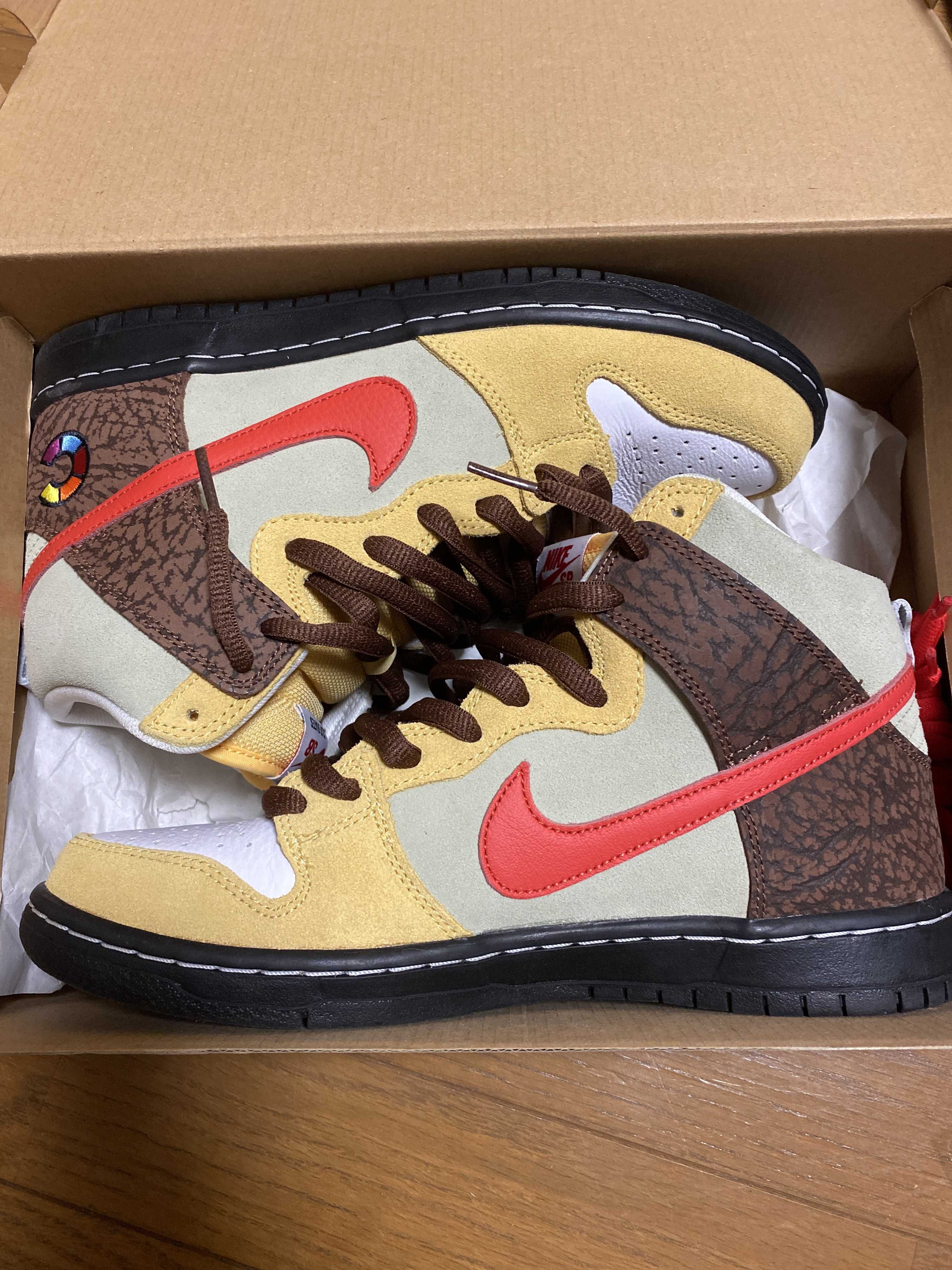 Color Skates x Nike SB Dunk High "Kebab And Destroy"