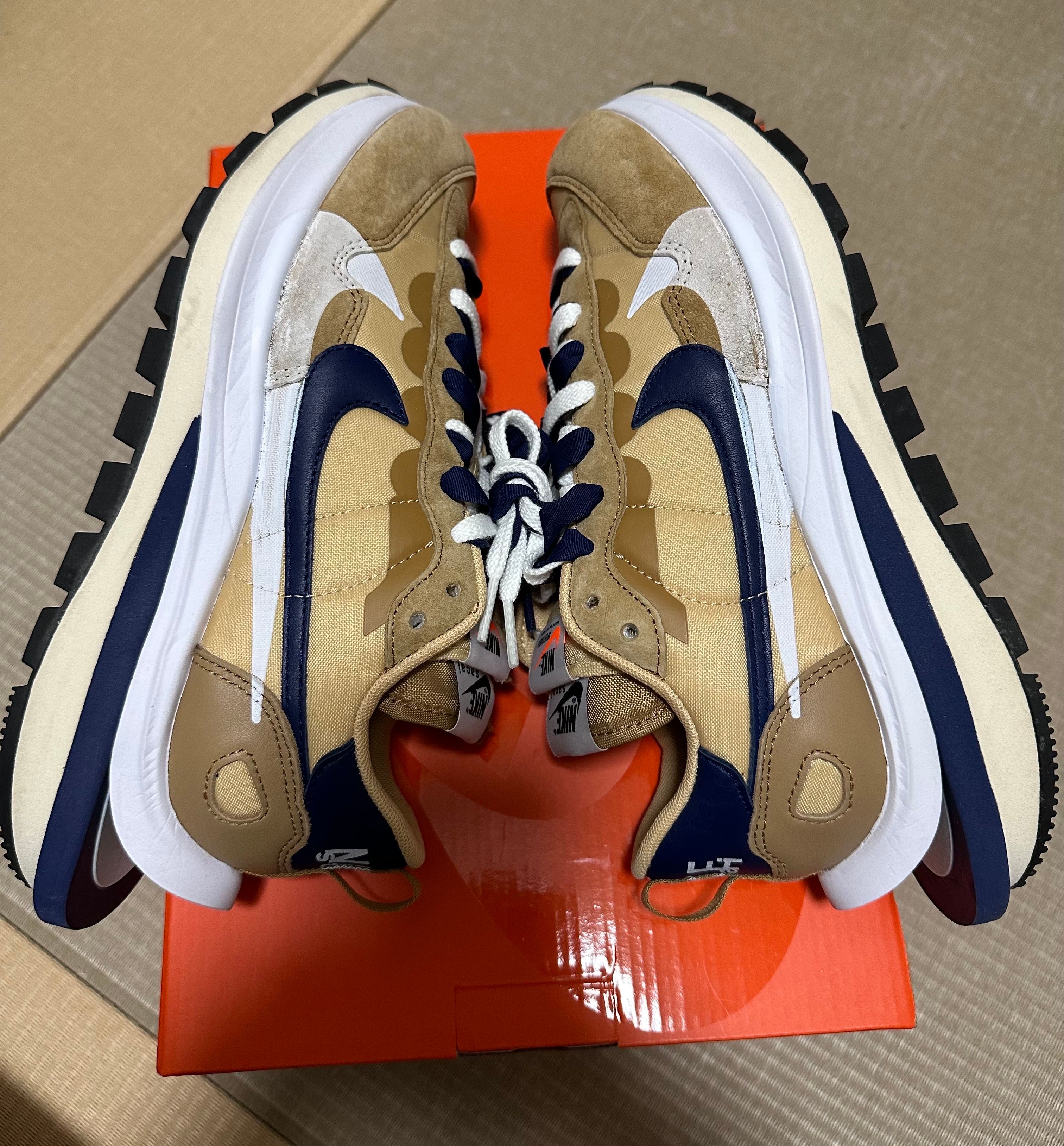 Sacai × Nike Vapor Waffle "Sesame And Blue Void"