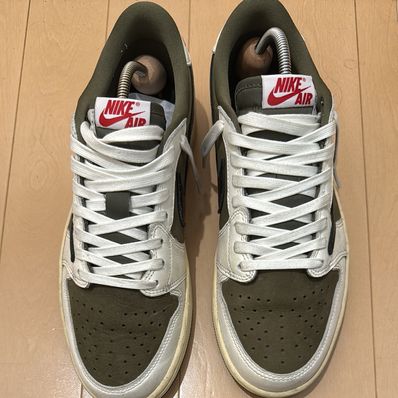 Travis Scott × Nike Air Jordan 1 Low OG SP "Reverse Olive"