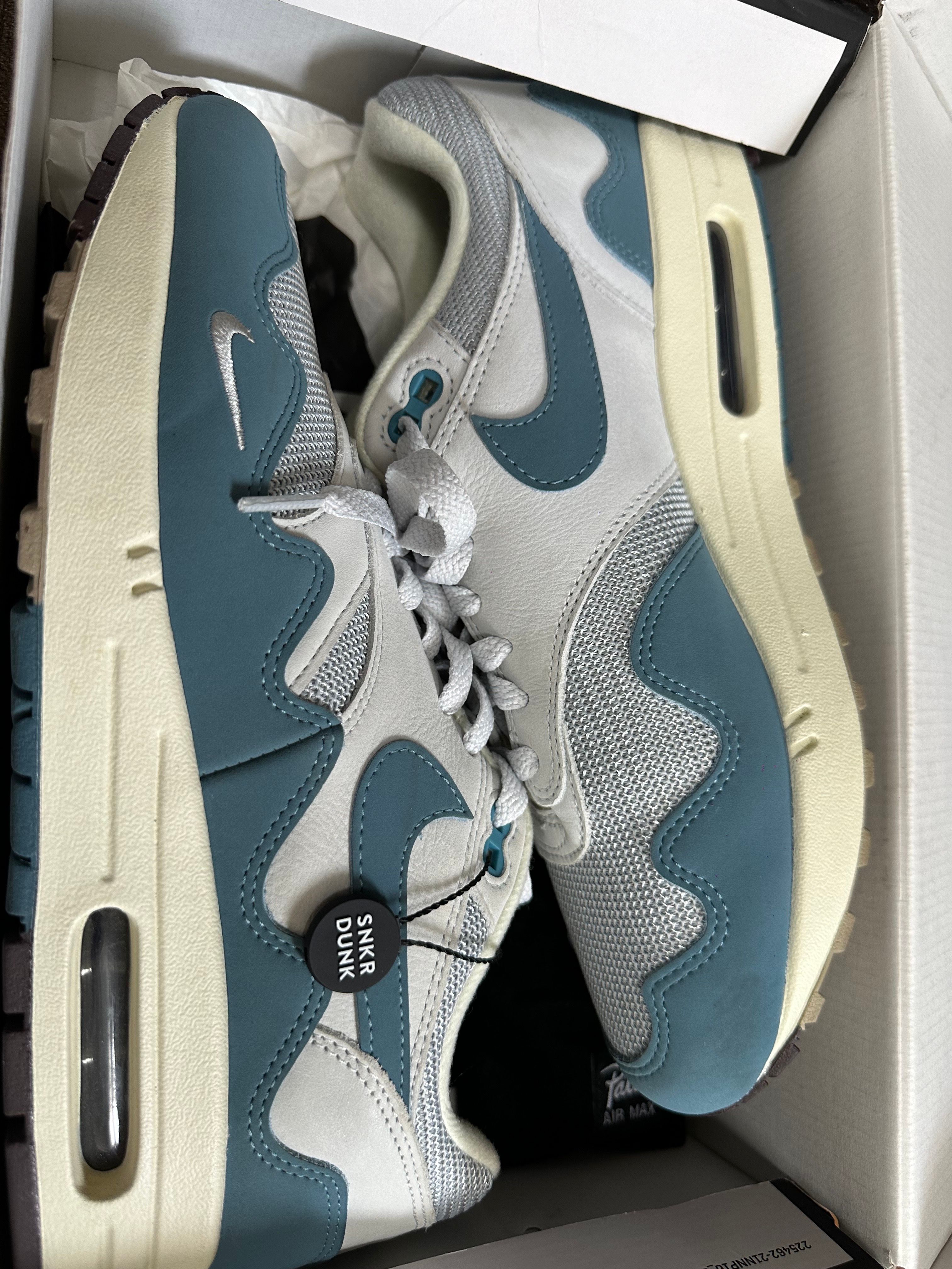 Patta × Nike Air Max 1 "Noise Aqua"