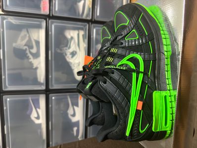 Off-White × Nike Air Rubber Dunk "Black/Green Strike"