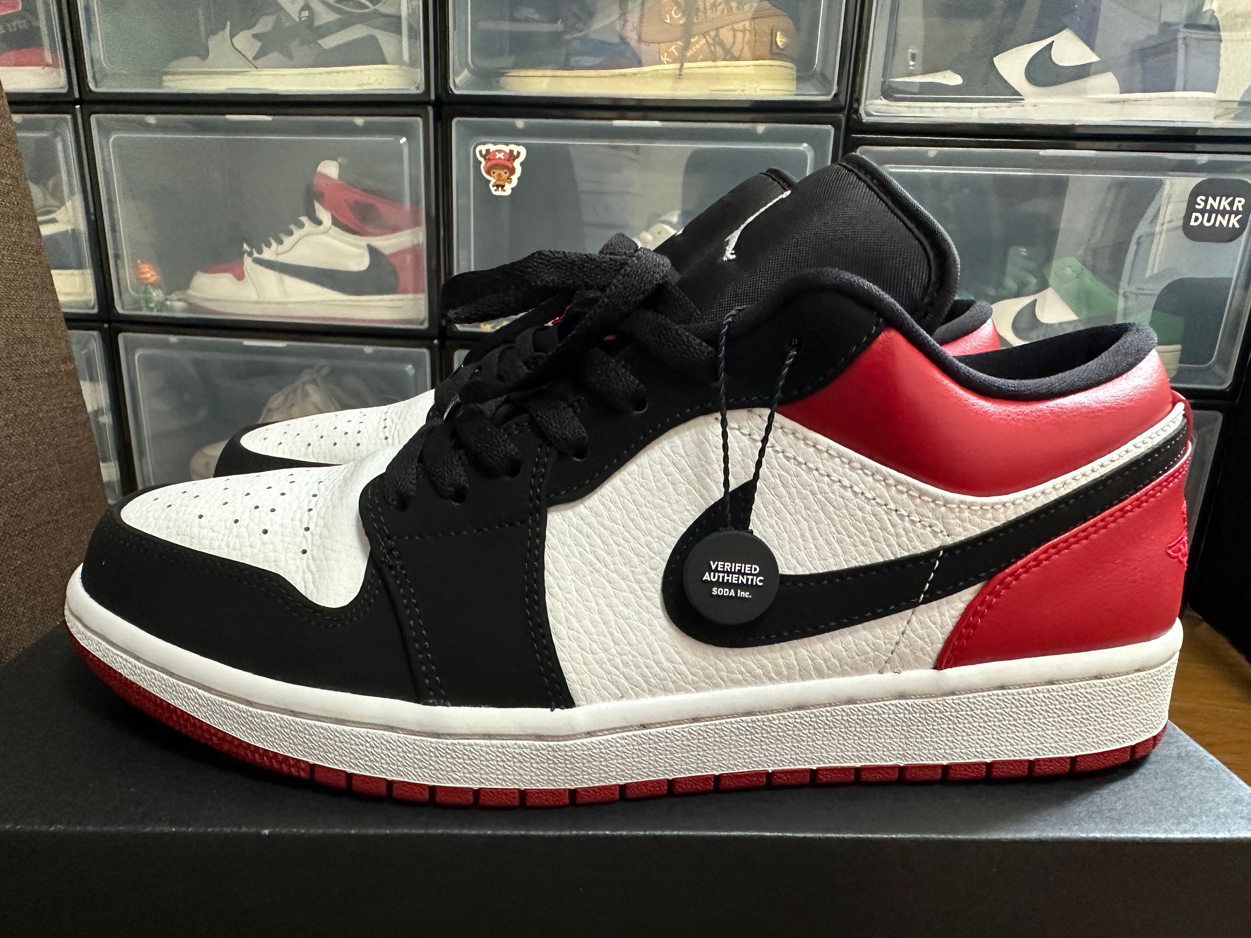 Nike Air Jordan 1 Low "Black Toe"