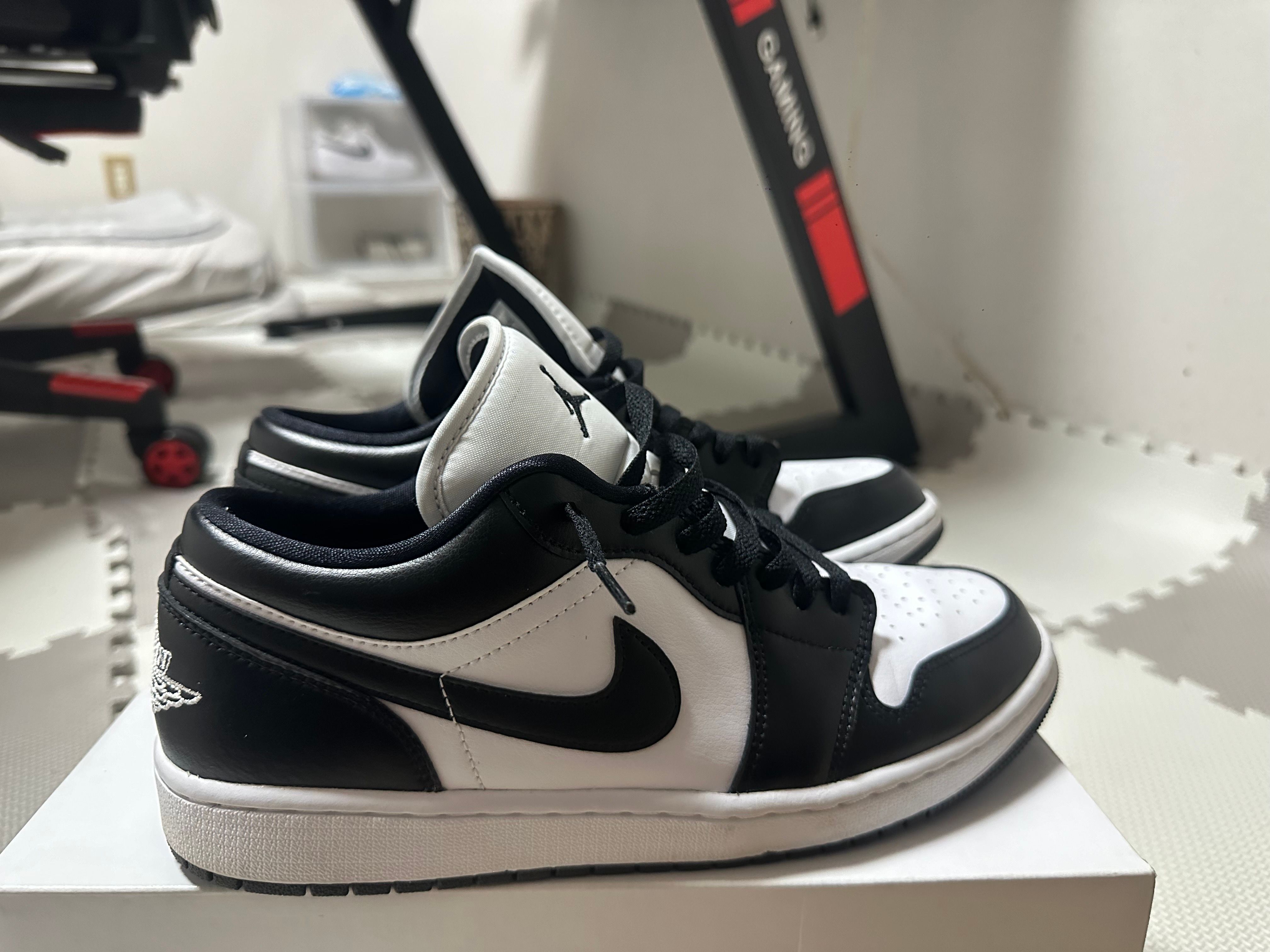 Nike Women's Air Jordan 1 Low "White/Black"