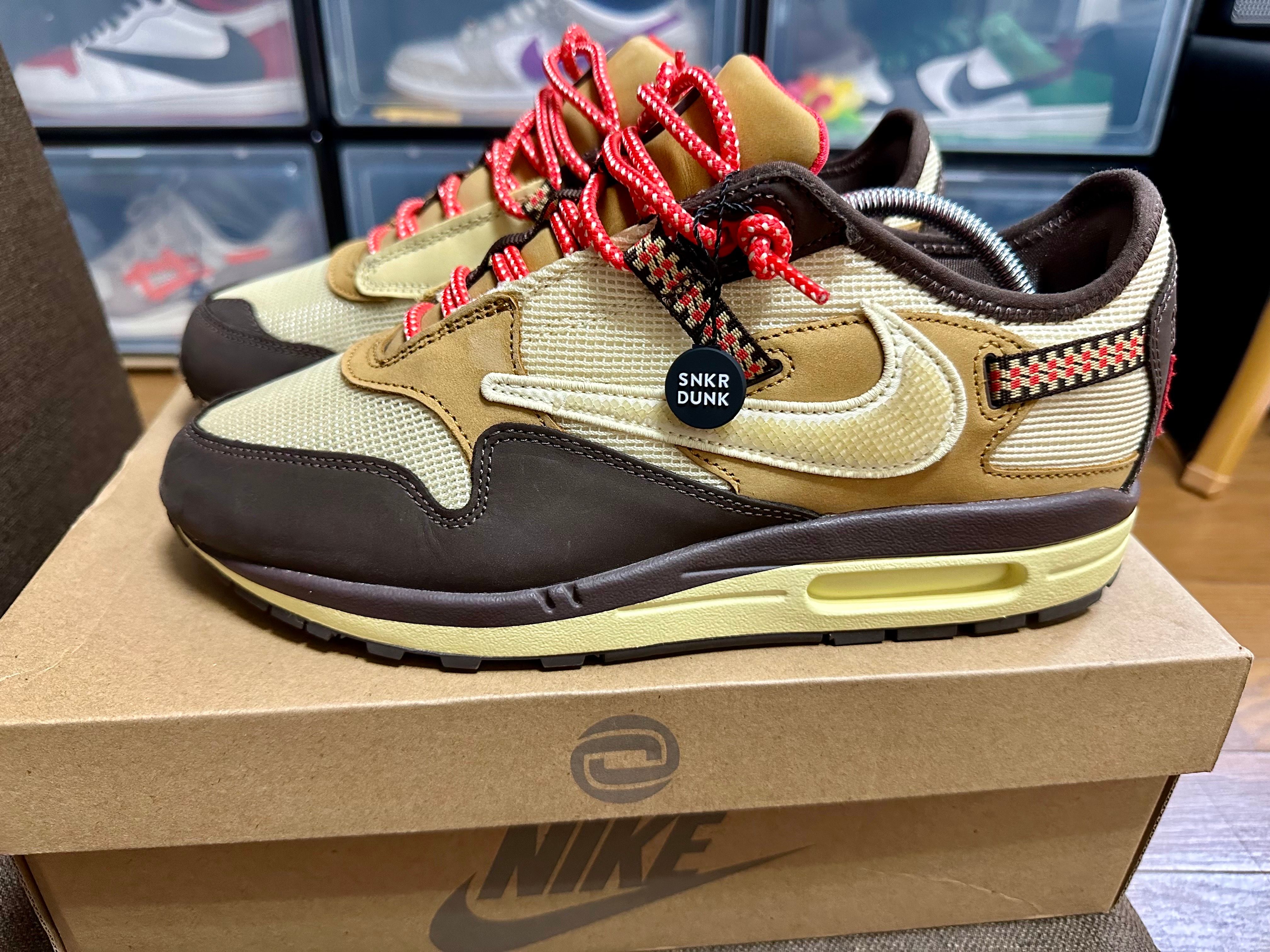 Travis Scott × Nike Air Max 1 "CACT.US Brown"