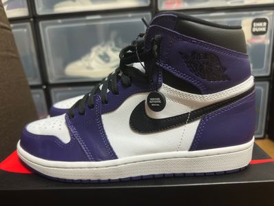 Nike Air Jordan 1 Retro High OG "Court Purple White/Black" (2020)
