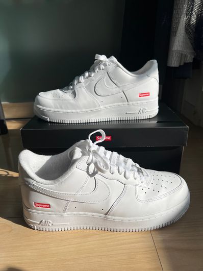 Supreme × Nike Air Force 1 Low "White"