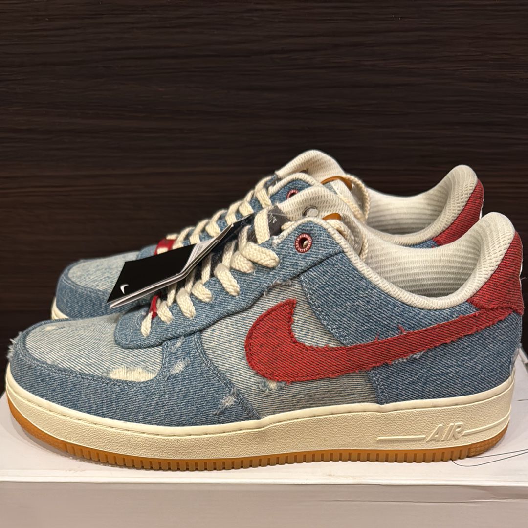 Levi’s®︎ × Nike Air Force 1 Low "White/Denim" (Nike By You)