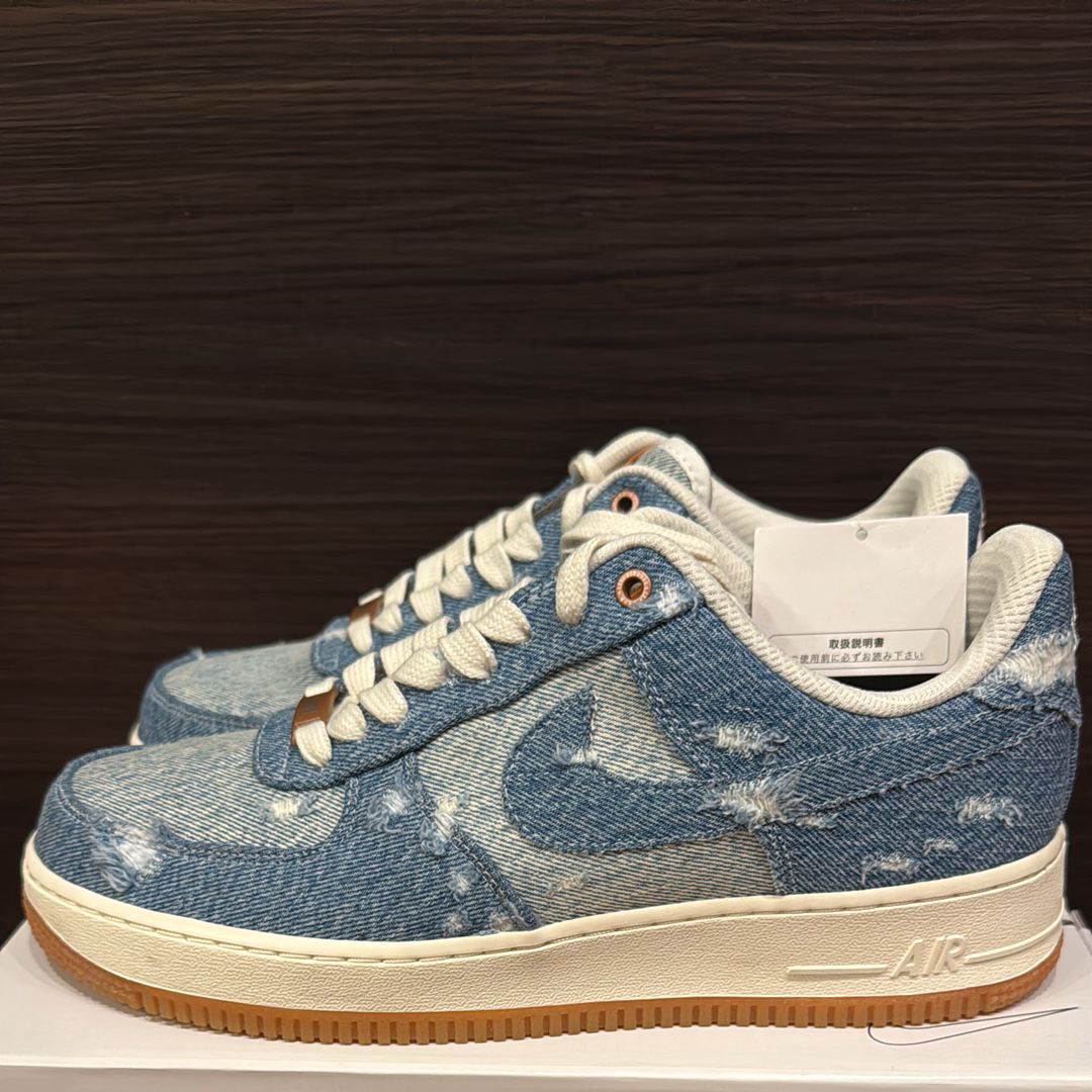 Levi’s®︎ × Nike Air Force 1 Low "White/Denim" (Nike By You)