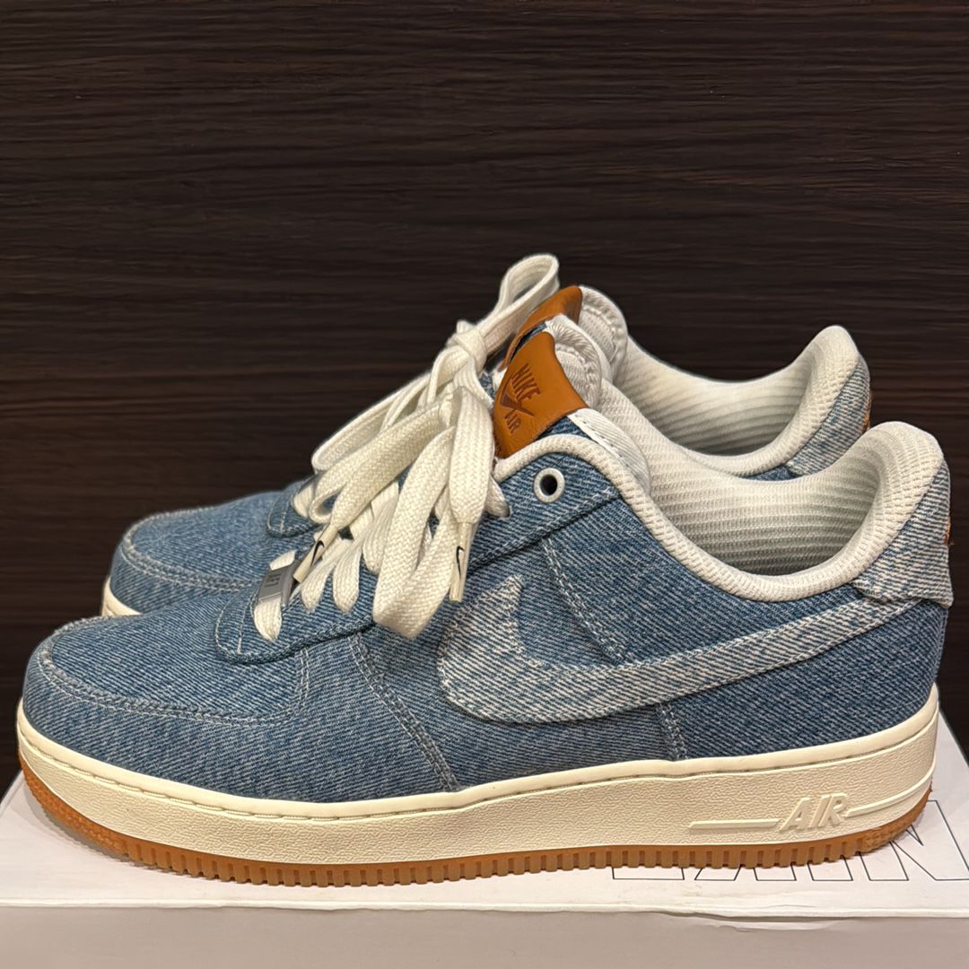 Levi’s®︎ × Nike Air Force 1 Low "White/Denim" (Nike By You)