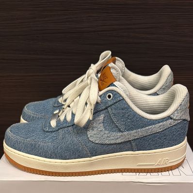 Levi’s®︎ × Nike Air Force 1 Low "White/Denim" (Nike By You)