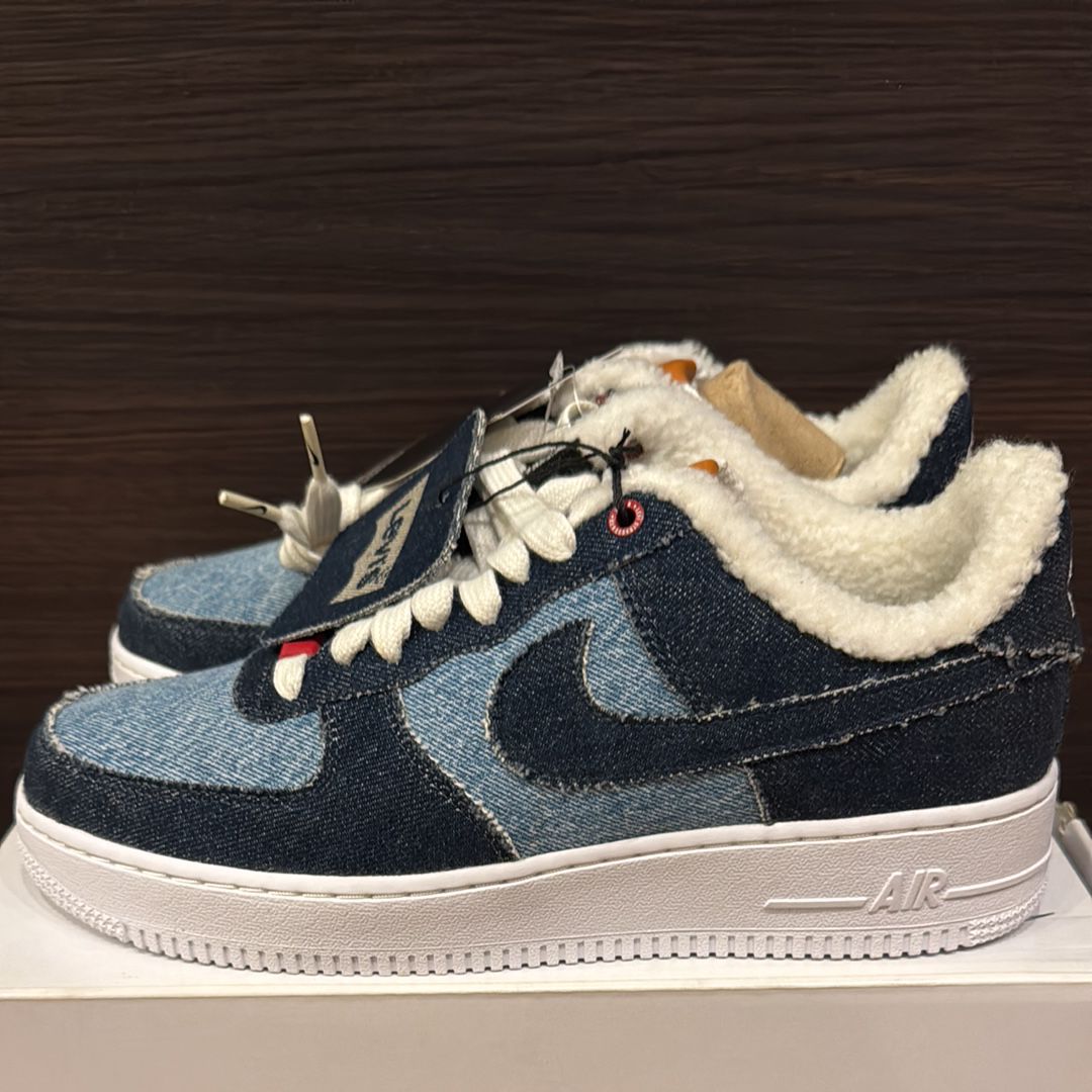 Levi’s®︎ × Nike Air Force 1 Low "White/Denim" (Nike By You)
