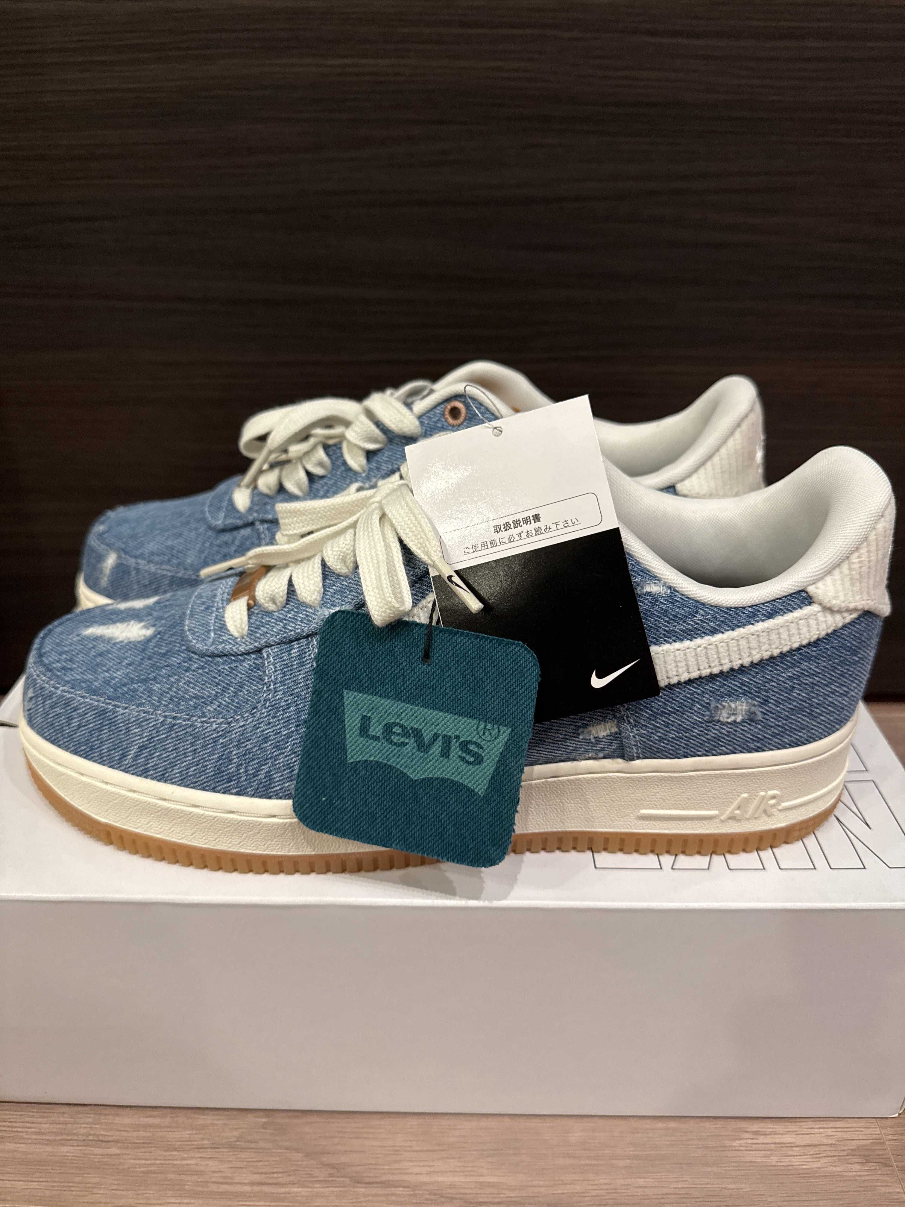 Levi’s®︎ × Nike Air Force 1 Low "White/Denim" (Nike By You)