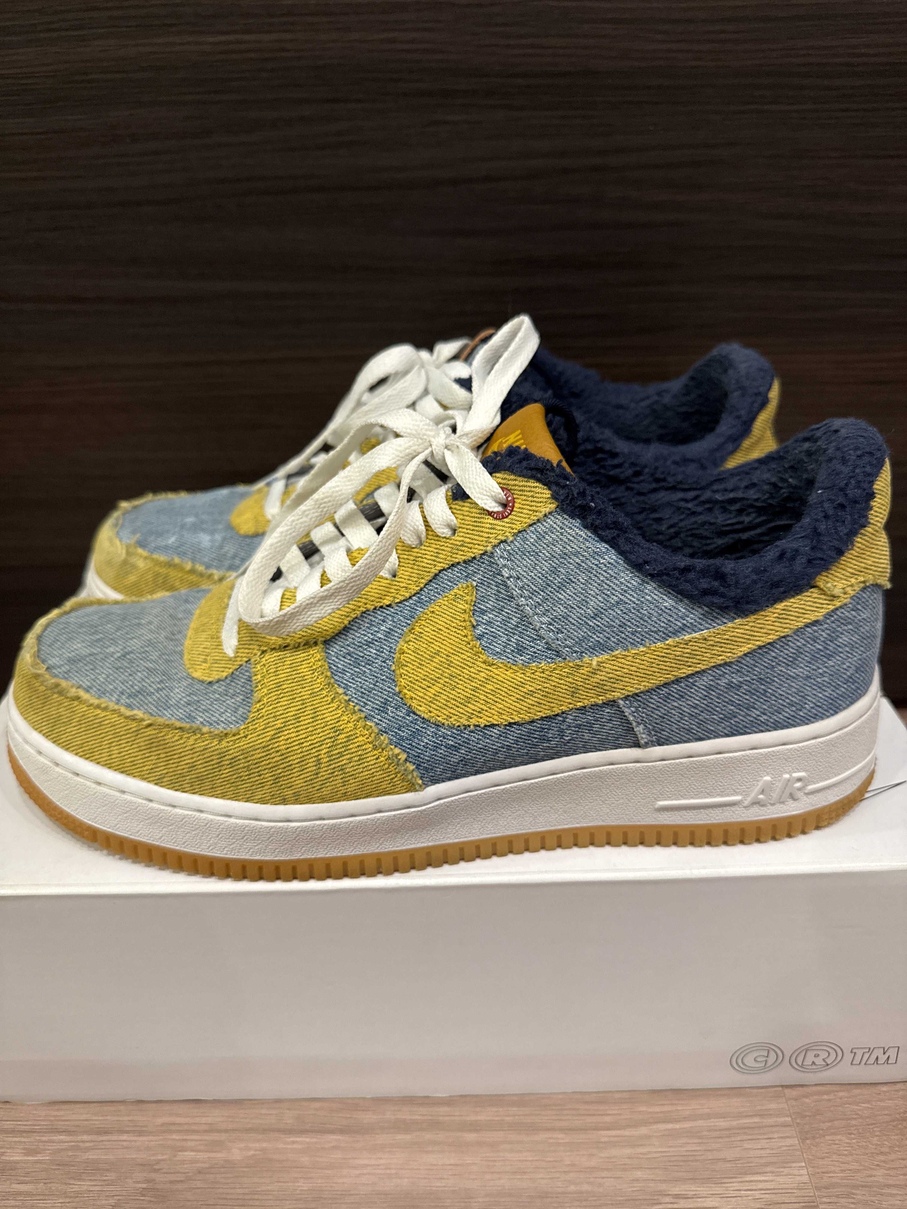 Levi’s®︎ × Nike Air Force 1 Low "White/Denim" (Nike By You)